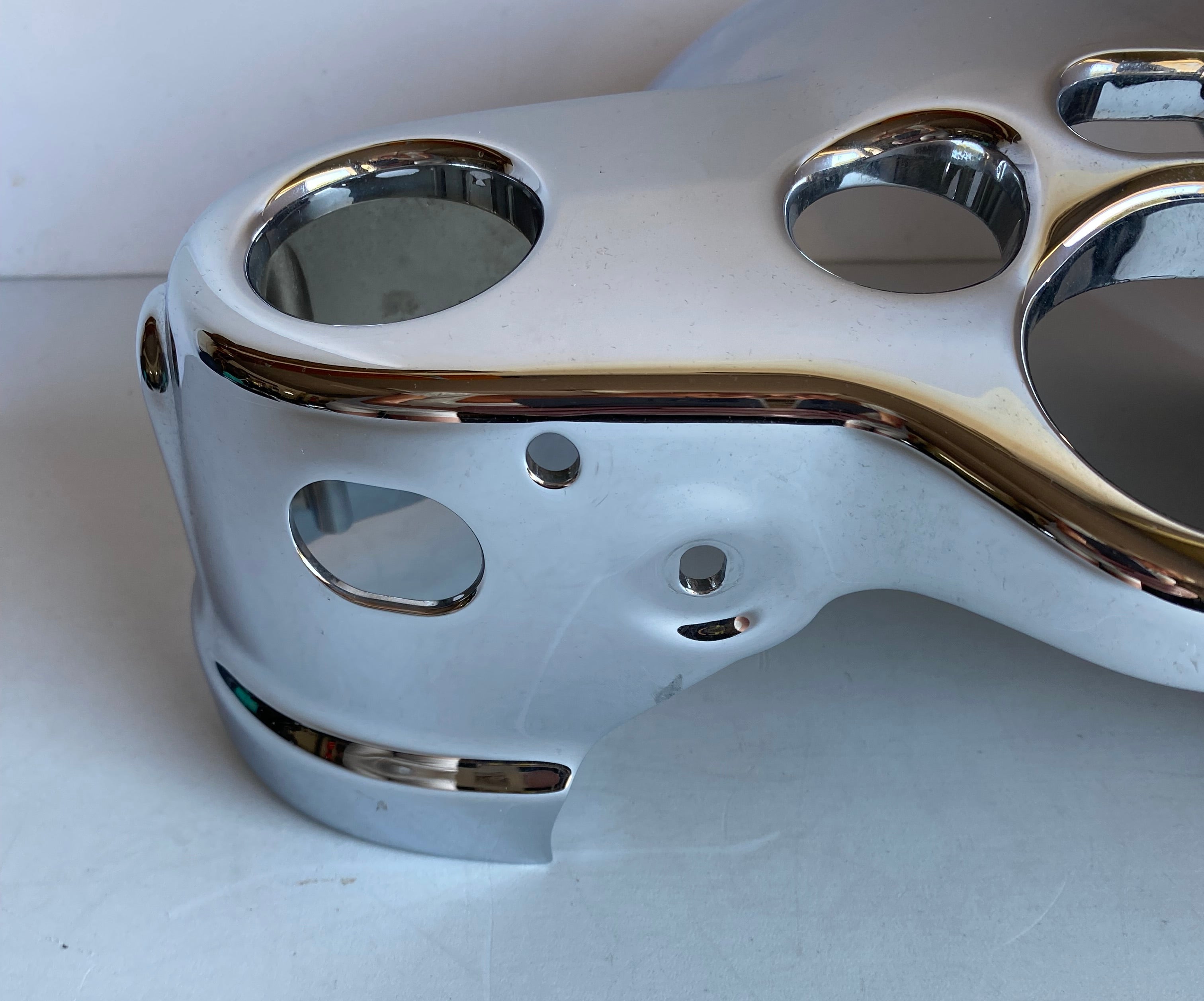 Nacelle chromée supérieur Dyna Switchback Harley Davidson REF OEM 61400078