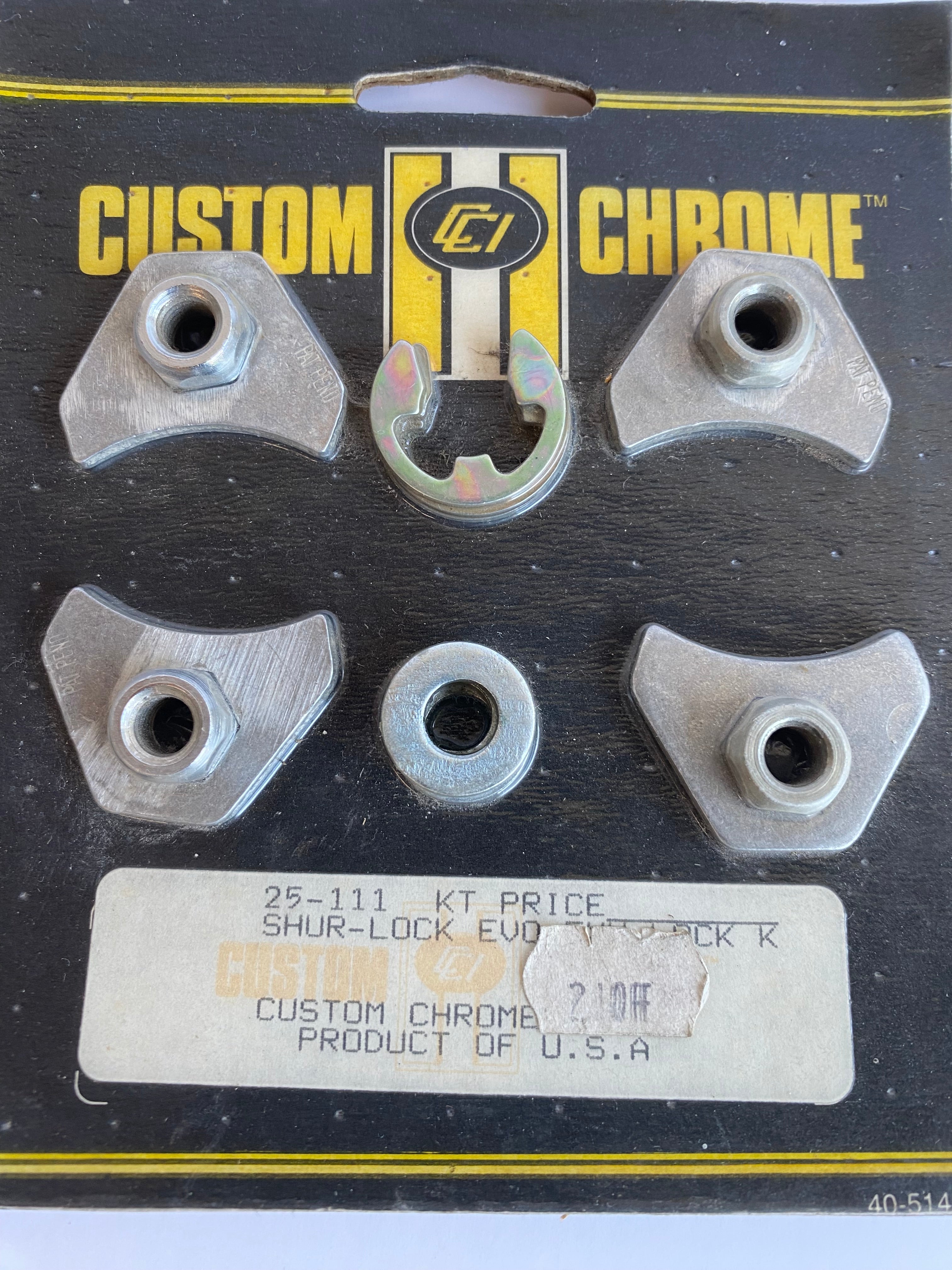 Harley Davidson Locking Exhaust Nut Kit REF CCI 25-111