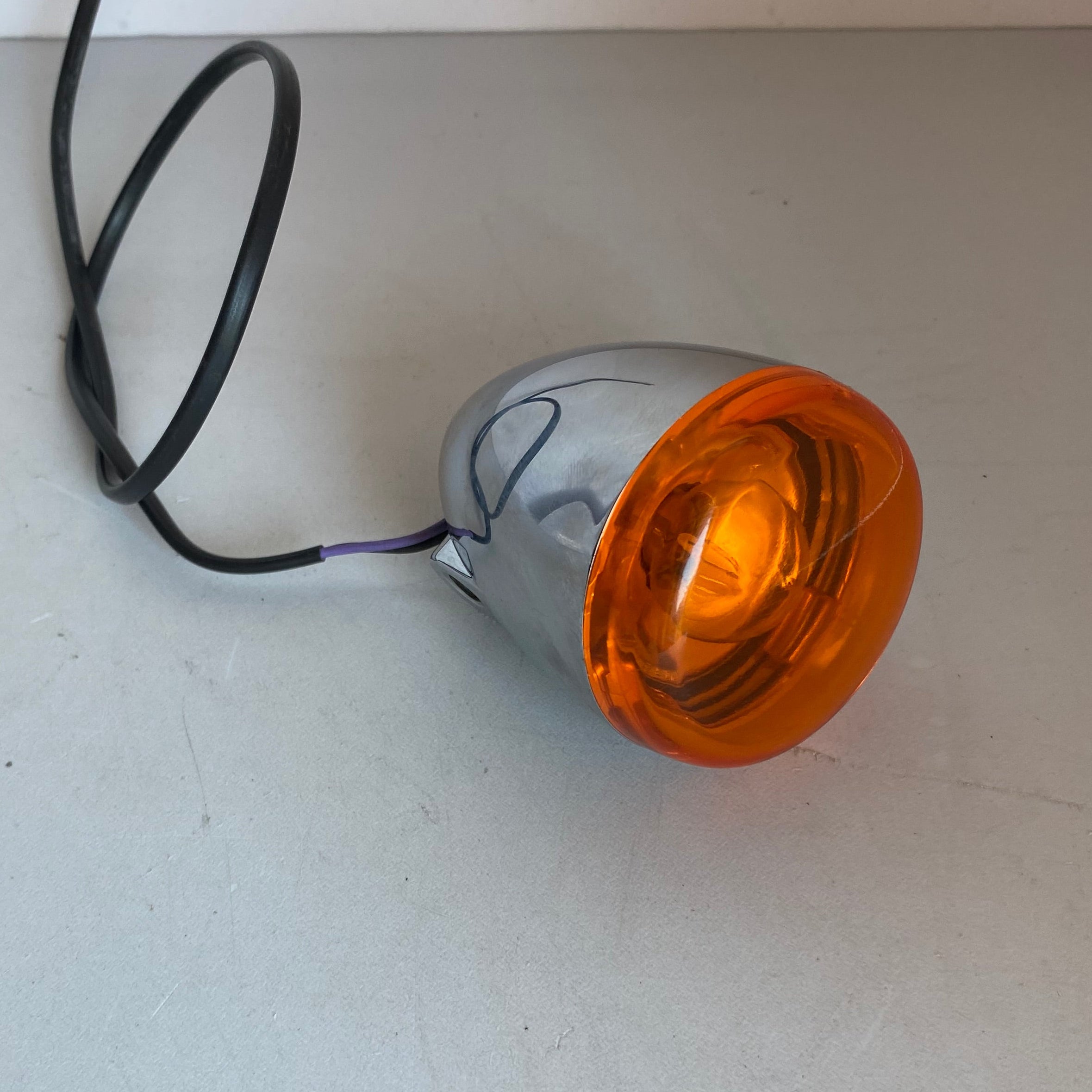 Clignotant avant chromé Harley Davidson REF OEM 68975-00