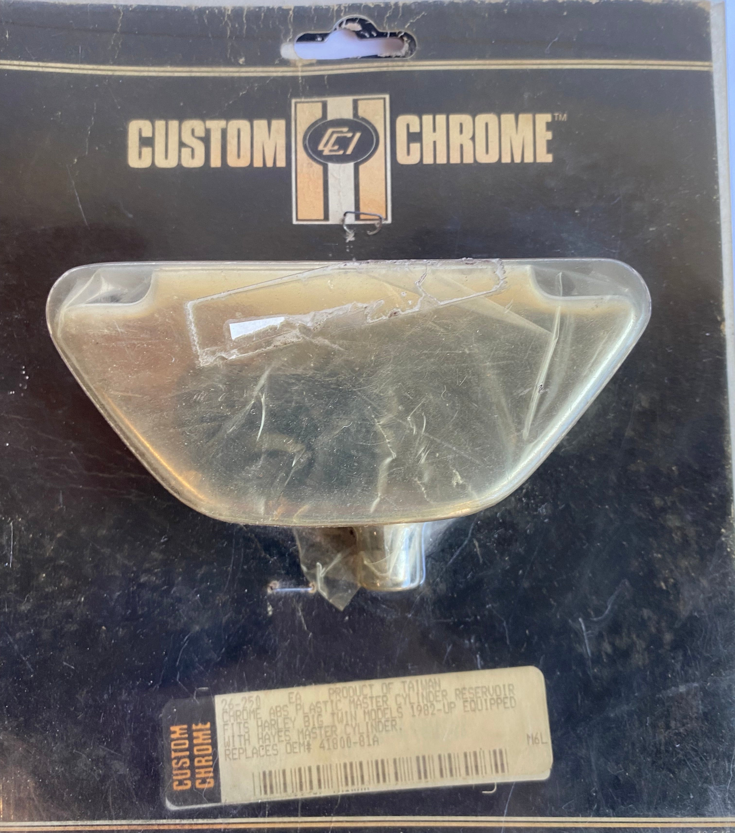 Harley Davidson Chrome Rear Brake Master Cylinder Reservoir REF OEM 41800-81A