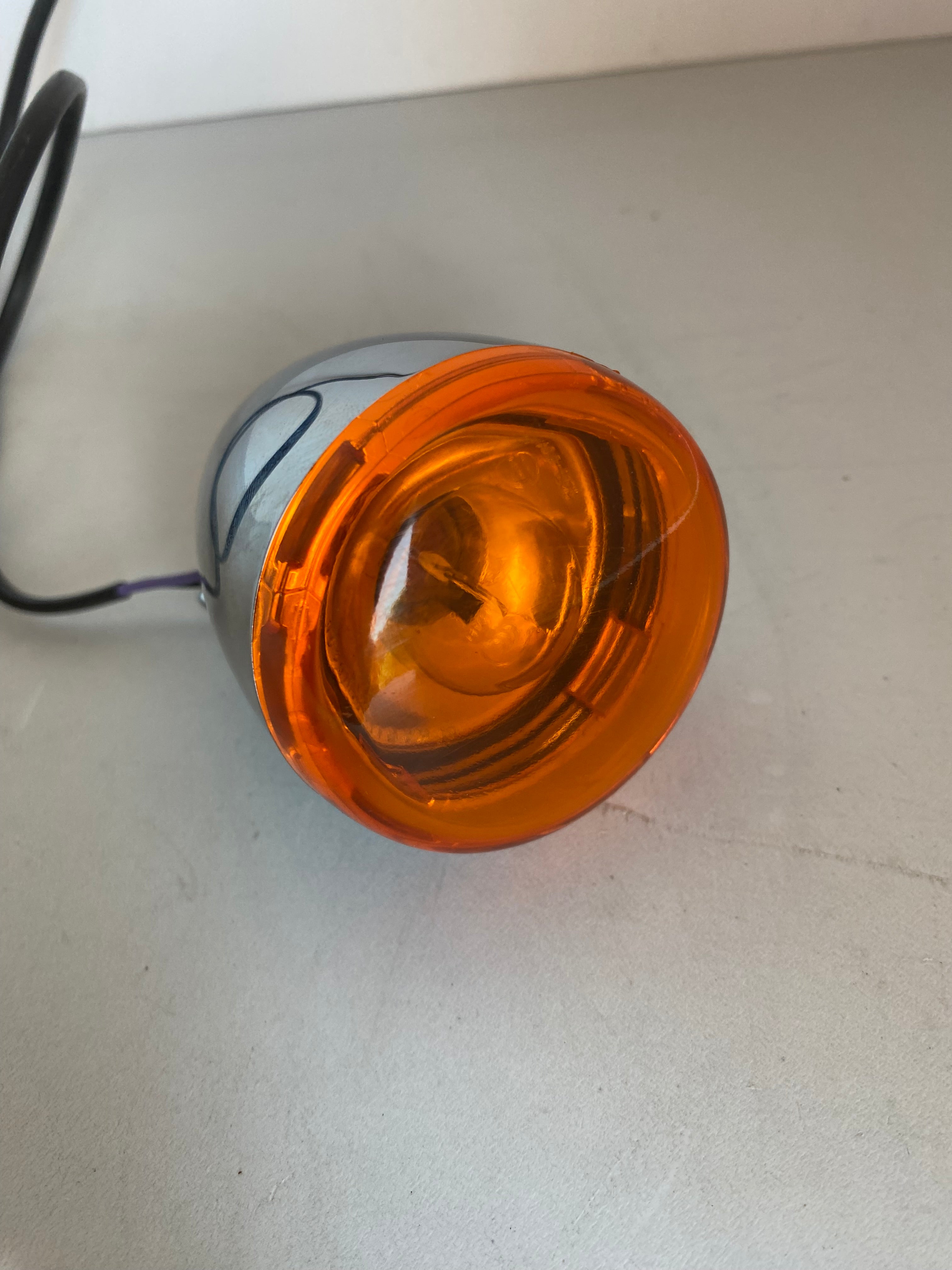 Clignotant avant chromé Harley Davidson REF OEM 68975-00