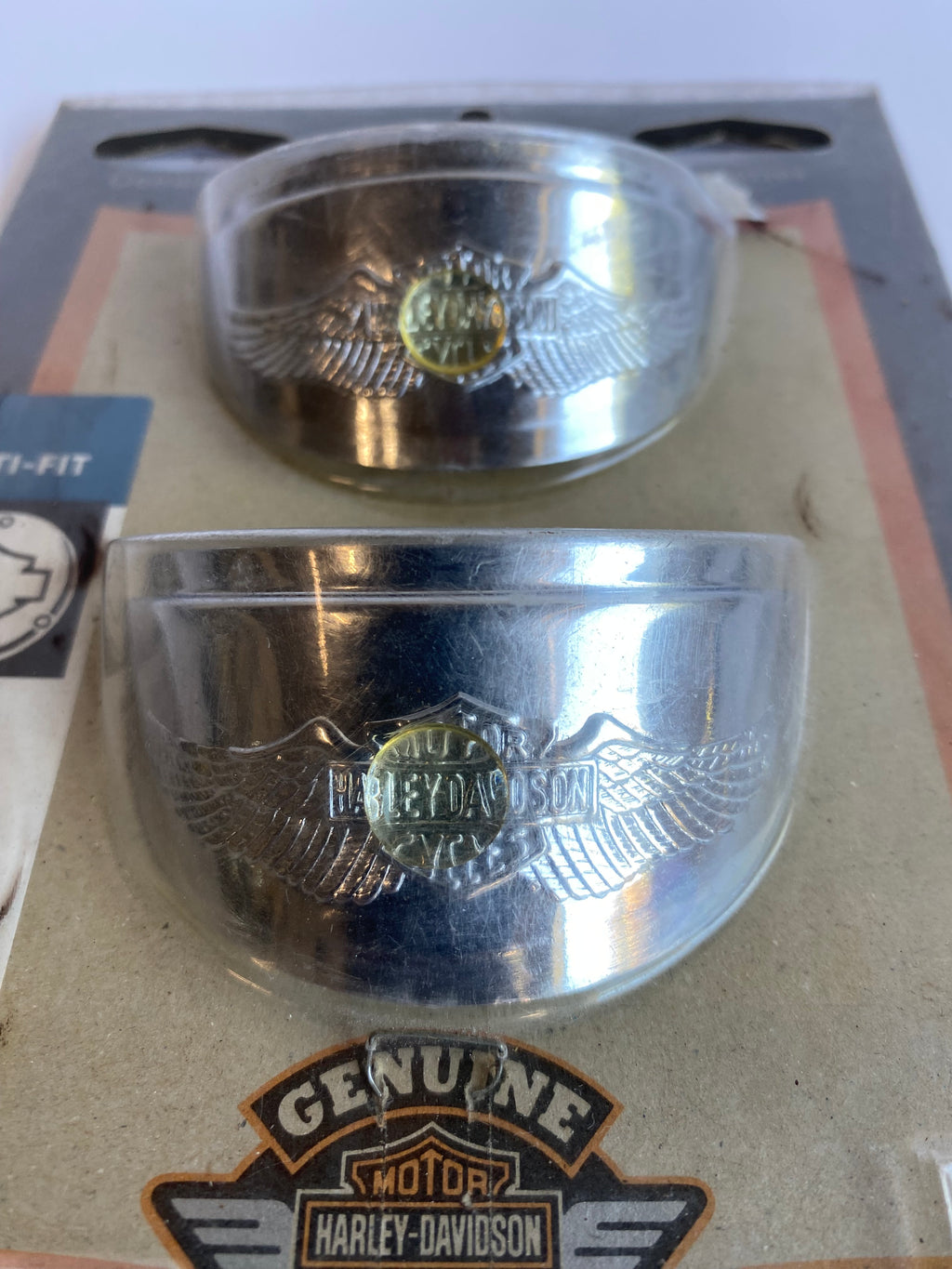 Jeu de 2 casquettes clignotants Bar&Shield Harley Davidson REF 68102-96
