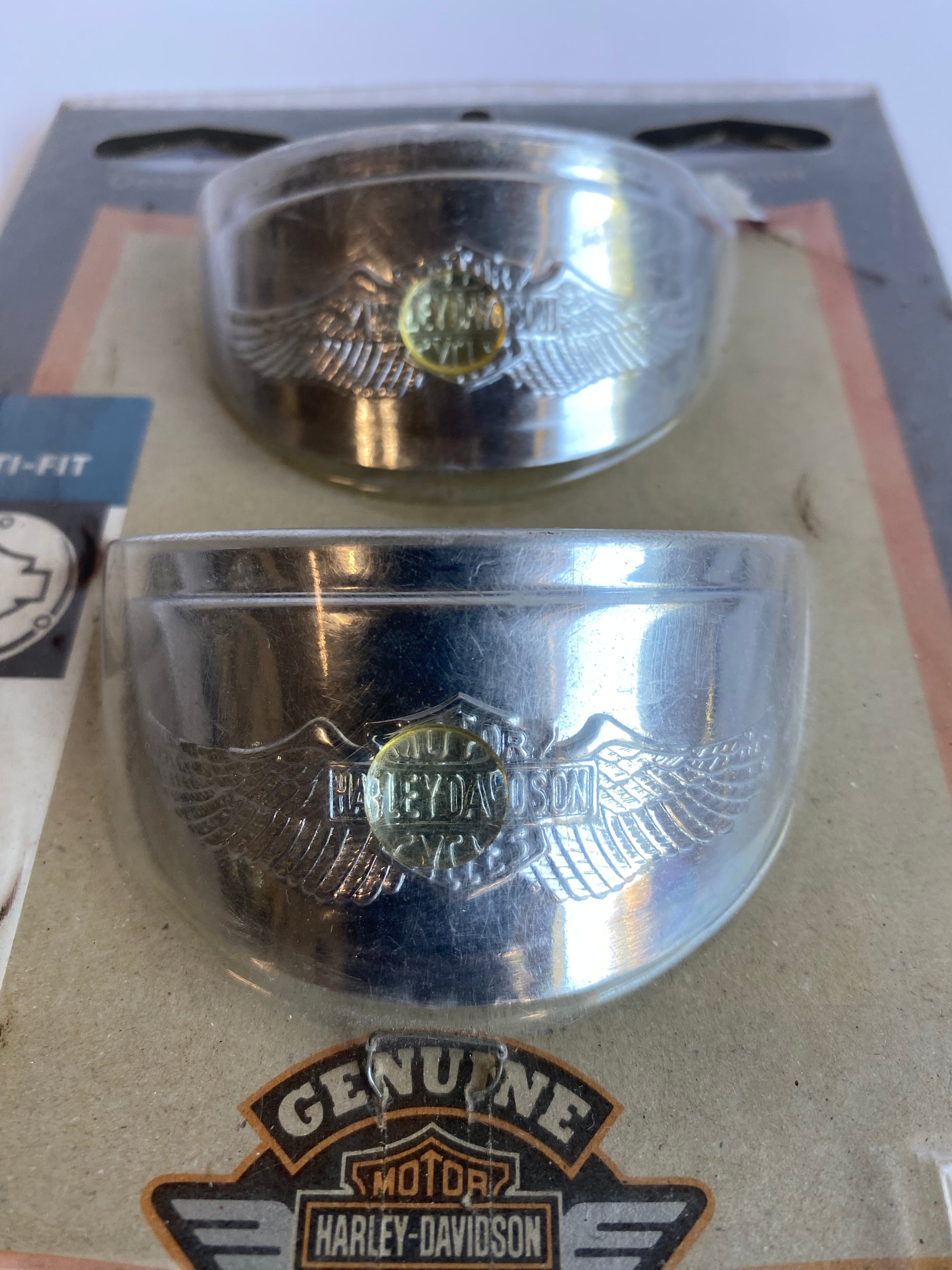 Jeu de 2 casquettes clignotants Bar&Shield Harley Davidson REF 68102-96