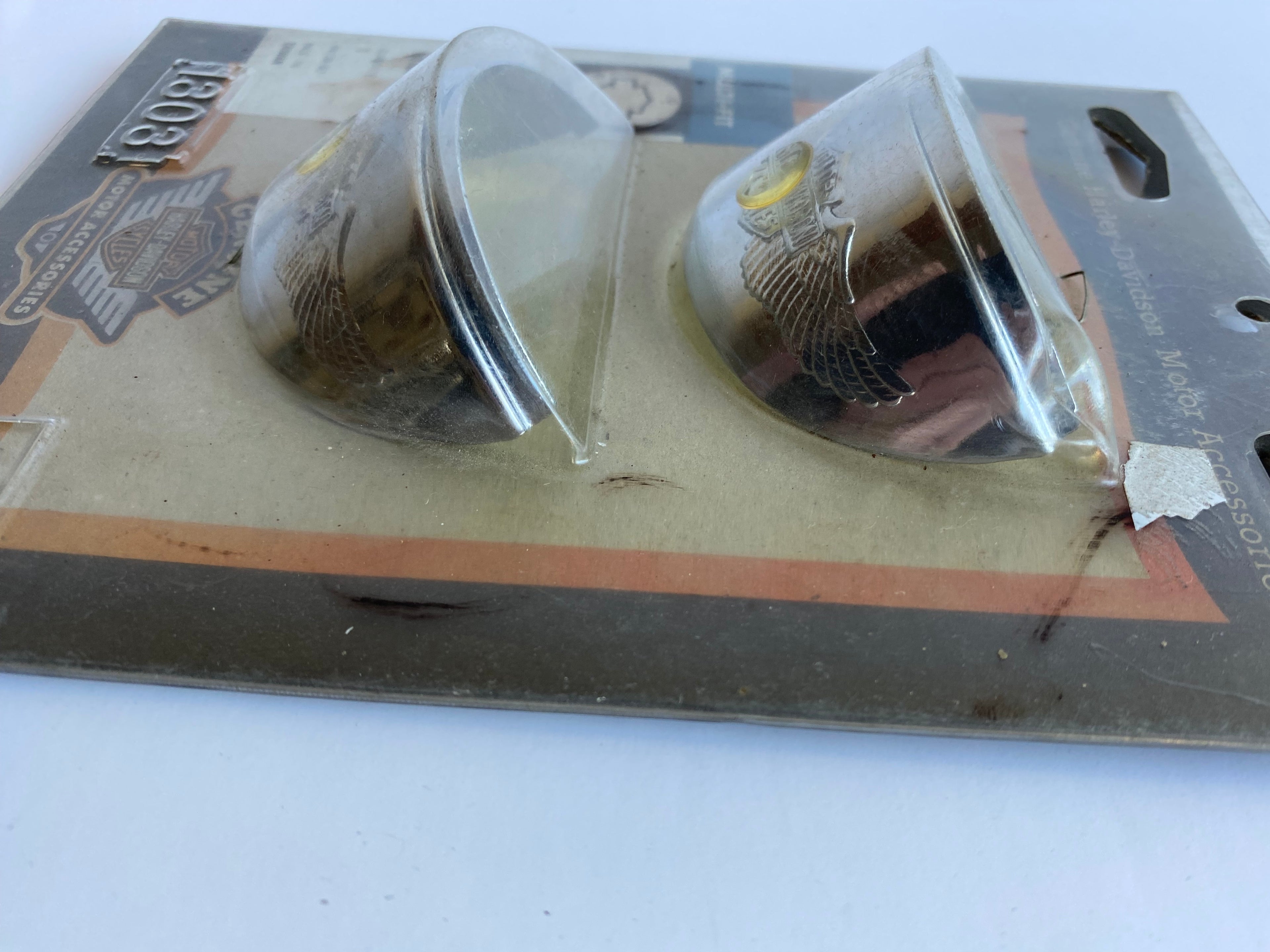 Jeu de 2 casquettes clignotants Bar&Shield Harley Davidson REF 68102-96
