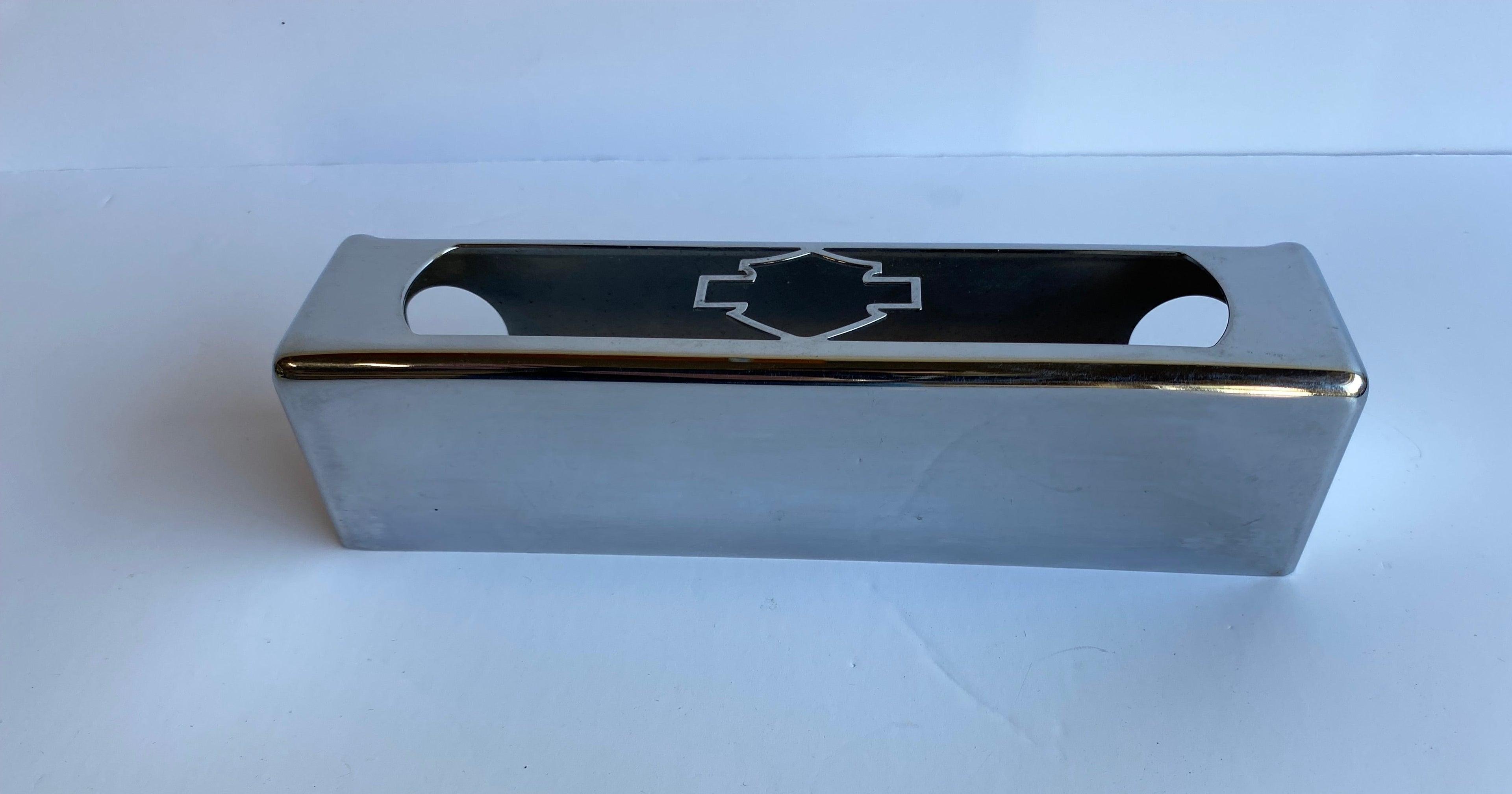 Cache radiateur d'huile chrome Harley Davidson REF OEM 74601-99
