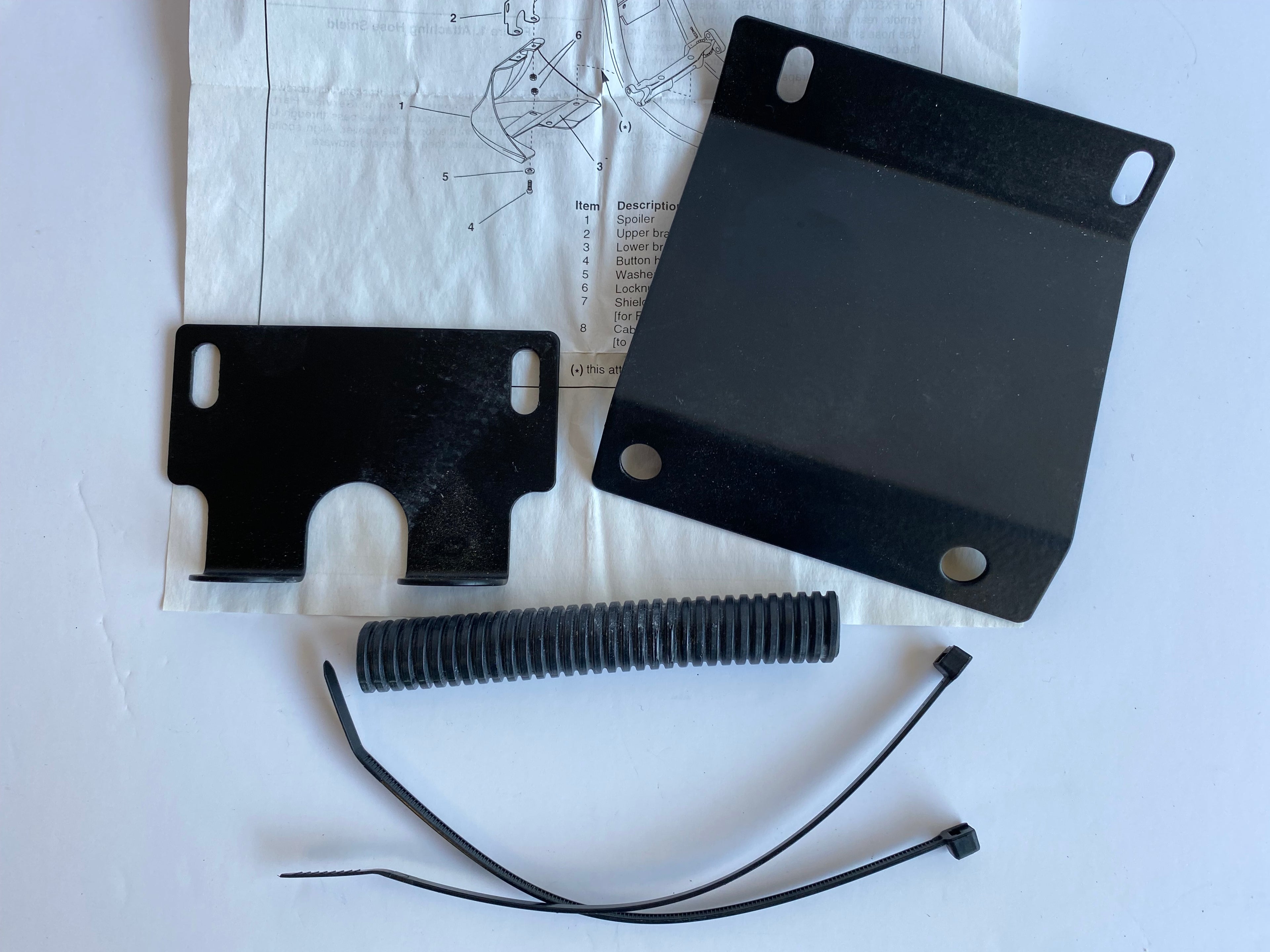 Kit fixation sabot moteur Softail Harley Davidson REF OEM 58978-97