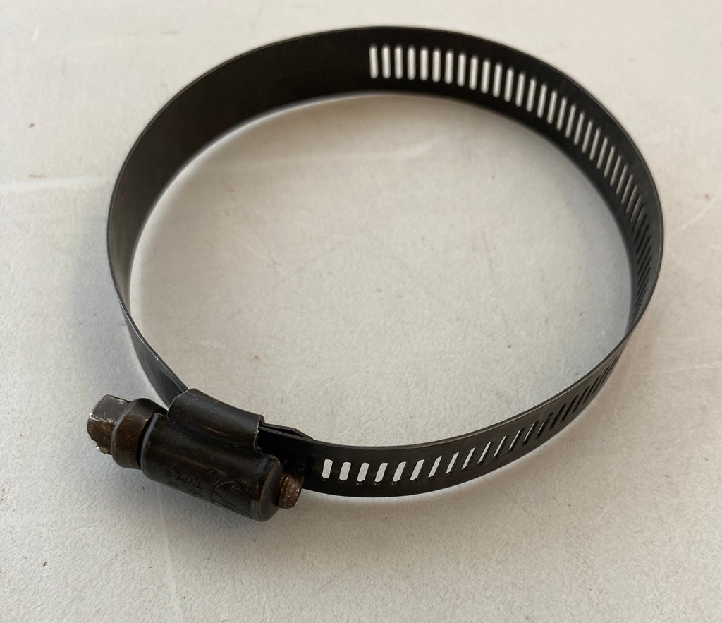 Black Muffler Clamp Heat Shield Harley Davidson OEM REF 10074