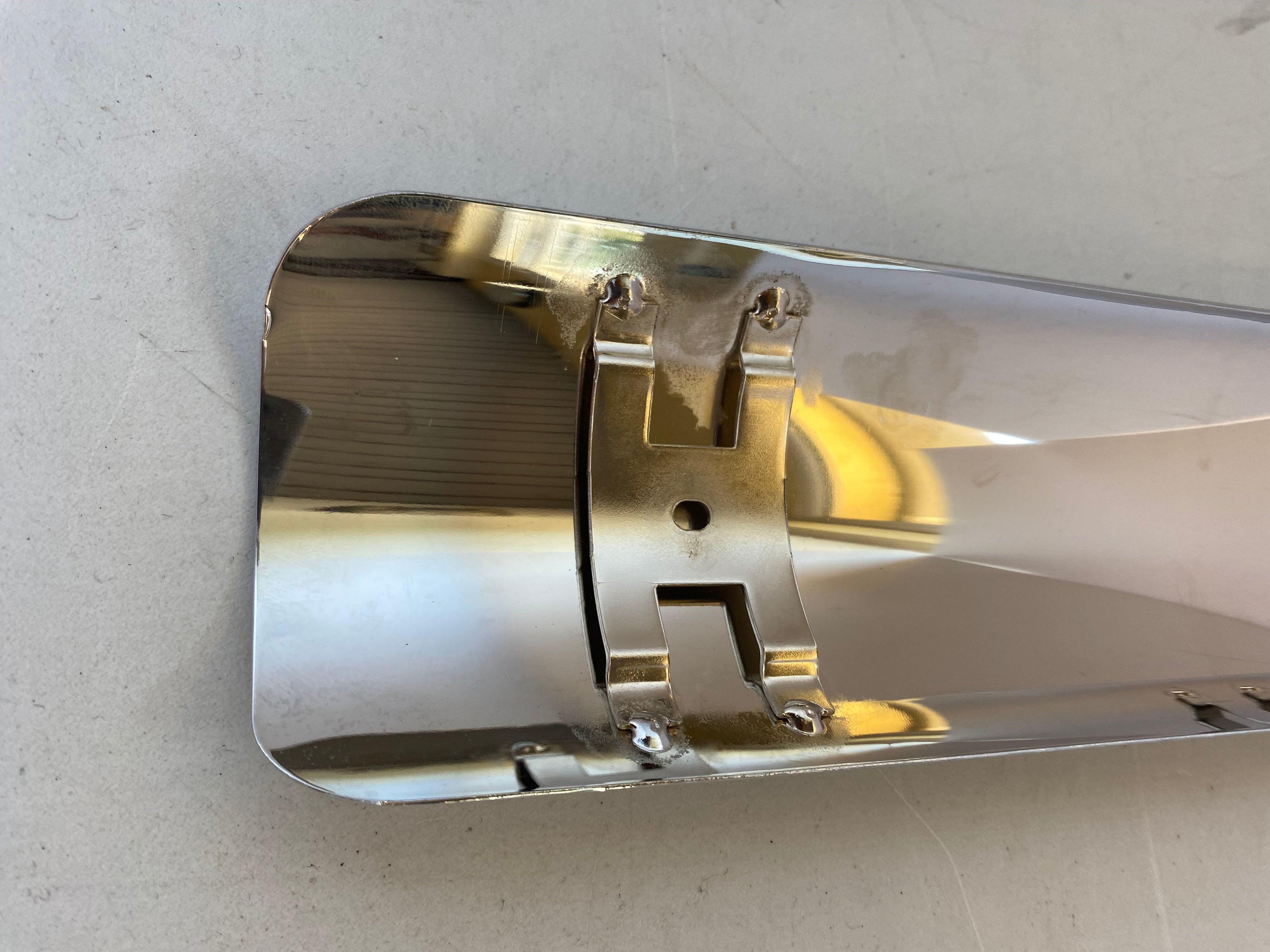 Harley-Davidson Auspuffhitzeschutz verchromt OEM-Teil-Nr. 65463-00