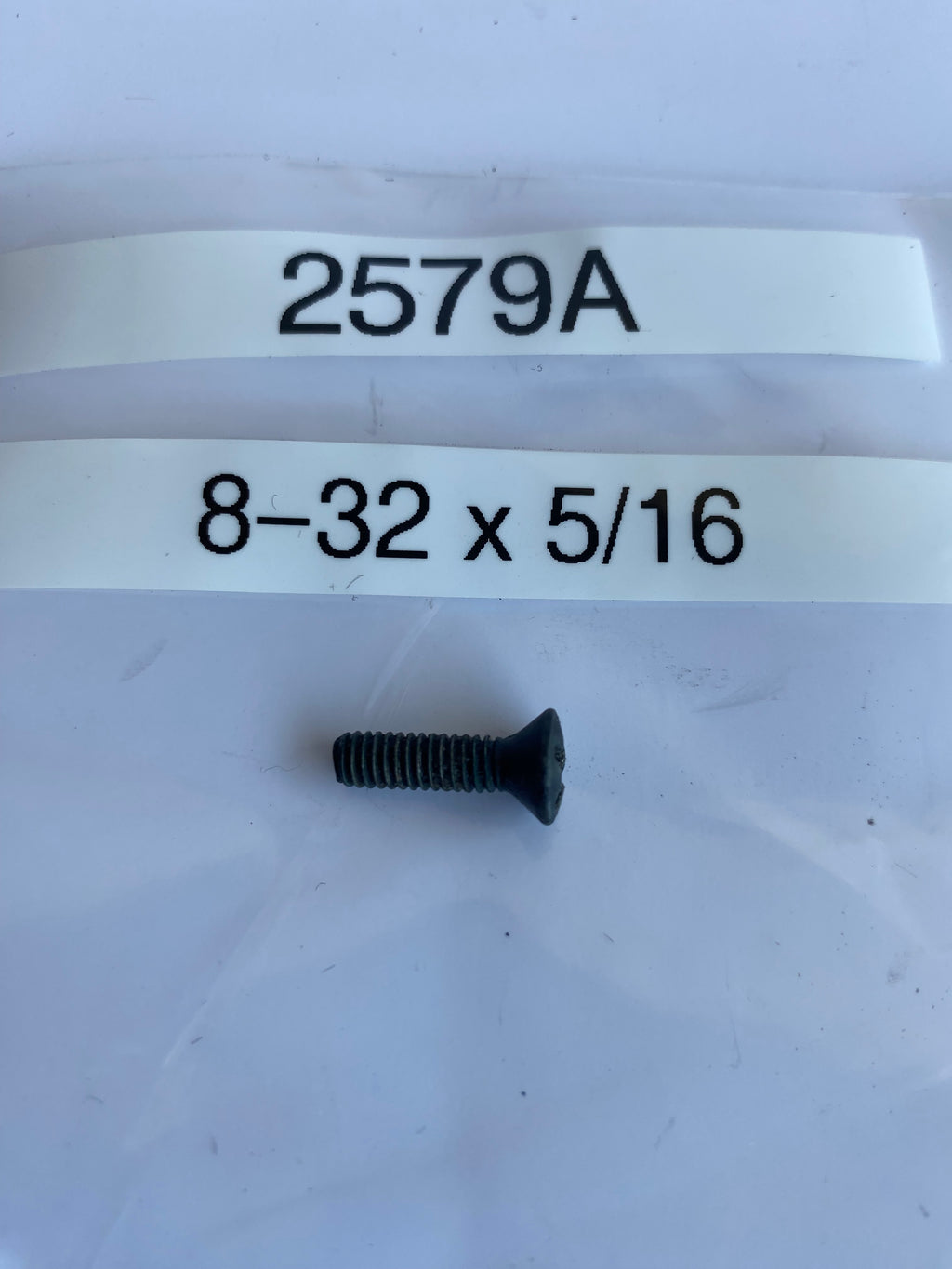 Brake master cylinder cover screw 8-32 x 5/16 Harley Davidson REF OEM 2579A