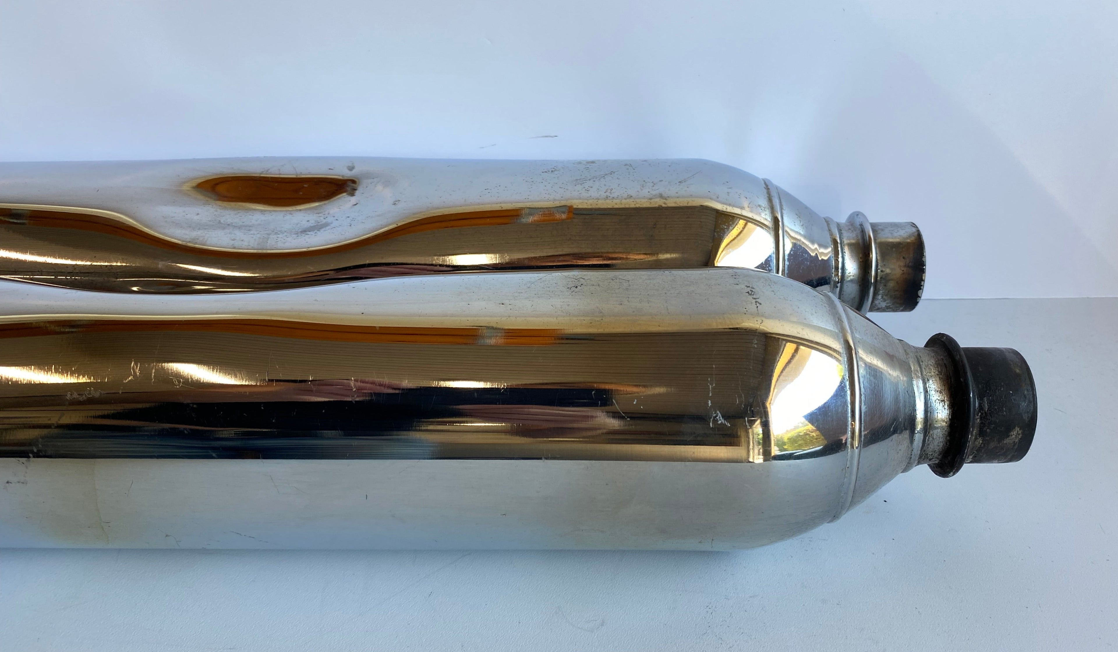 Harley Davidson Touring Original Muffler Set REF OEM 65538-85 &amp; 65539-86