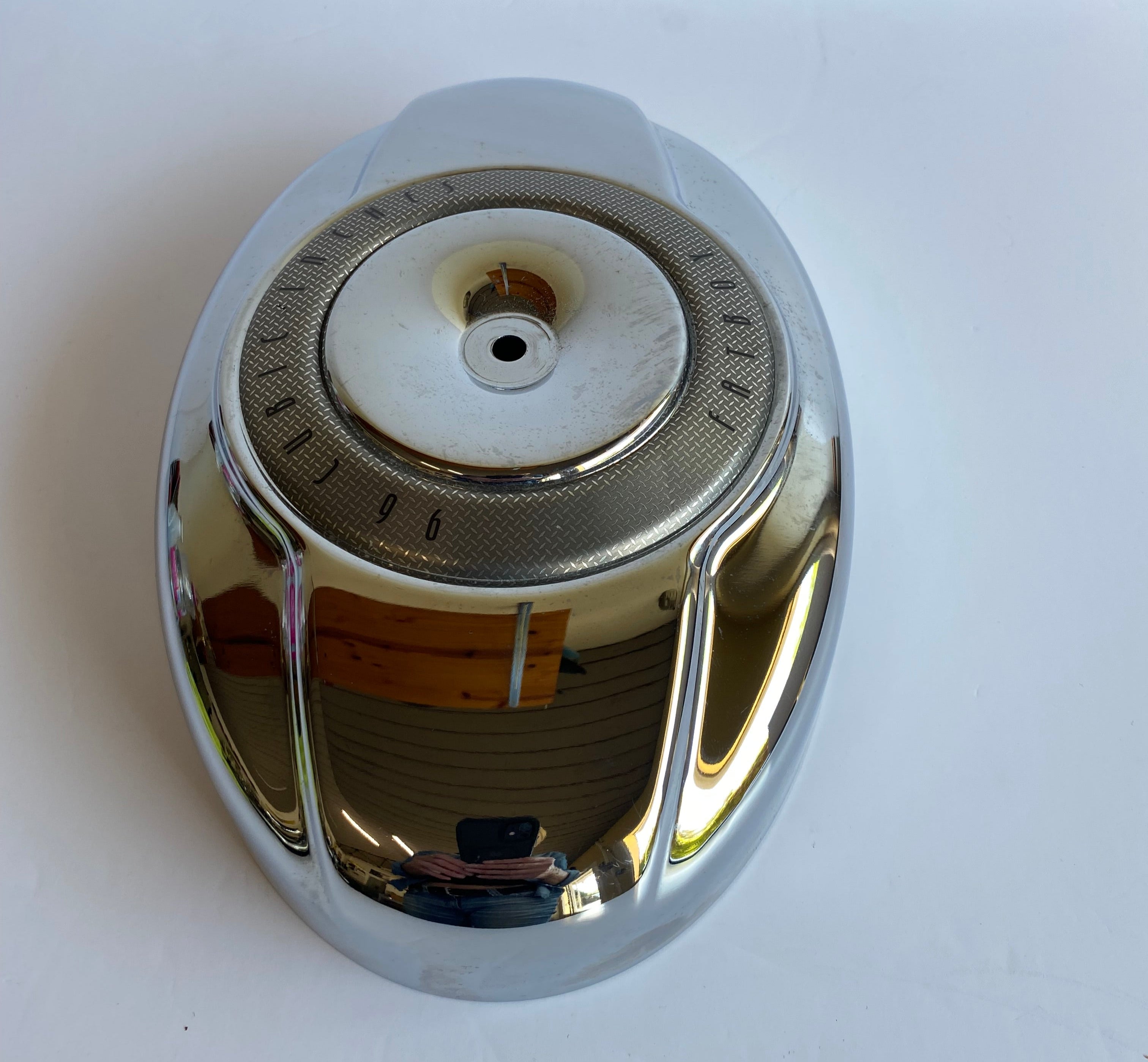 Couvercle de filtre à air Softail Fat Boy 96ci chromé Harley Davidson REF OEM 29121-07