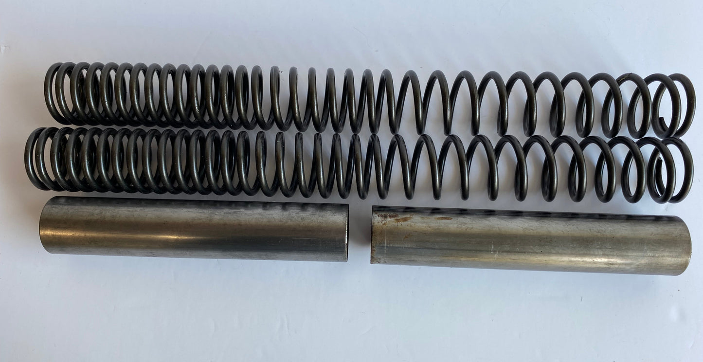 Jeu de ressorts de fourche pour tube de fourche 49mm Harley Davidson REF OEM 45500294