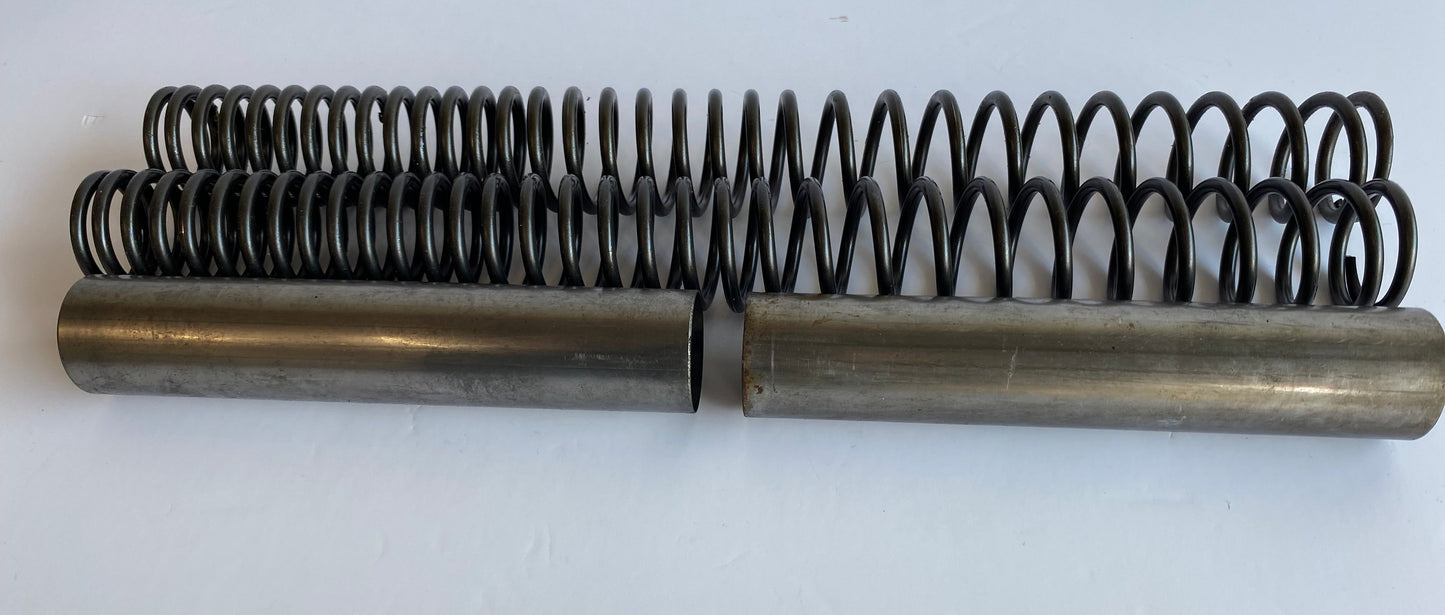 Jeu de ressorts de fourche pour tube de fourche 49mm Harley Davidson REF OEM 45500294