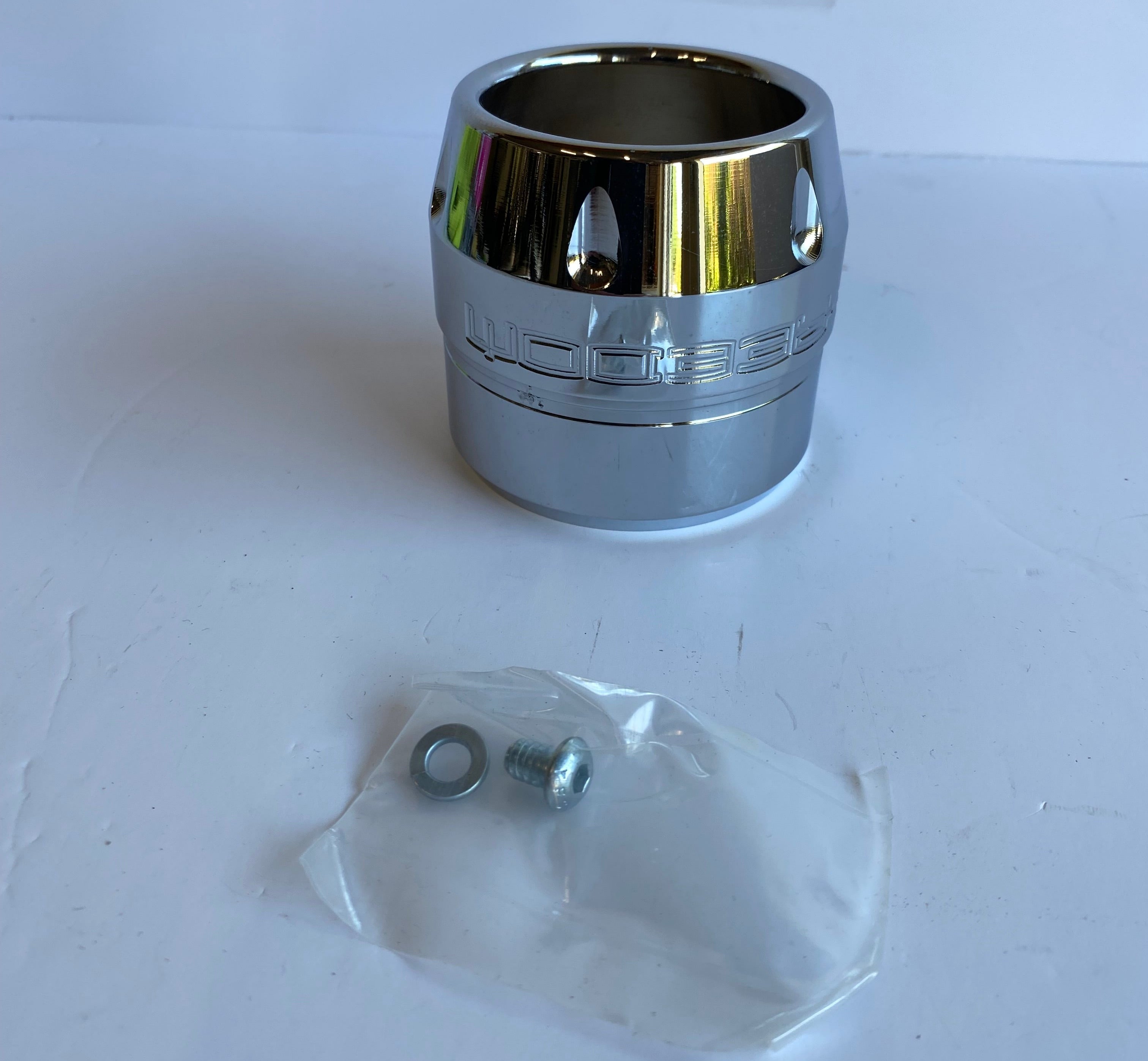 Harley Davidson FREEDOM Signature 3-1/4 Chrome Exhaust Muffler Tip REF AC00058