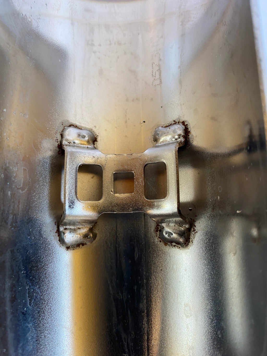 Heat shield Vance&amp;Hines power dual crossover Chrome Harley Davidson REF D573HC