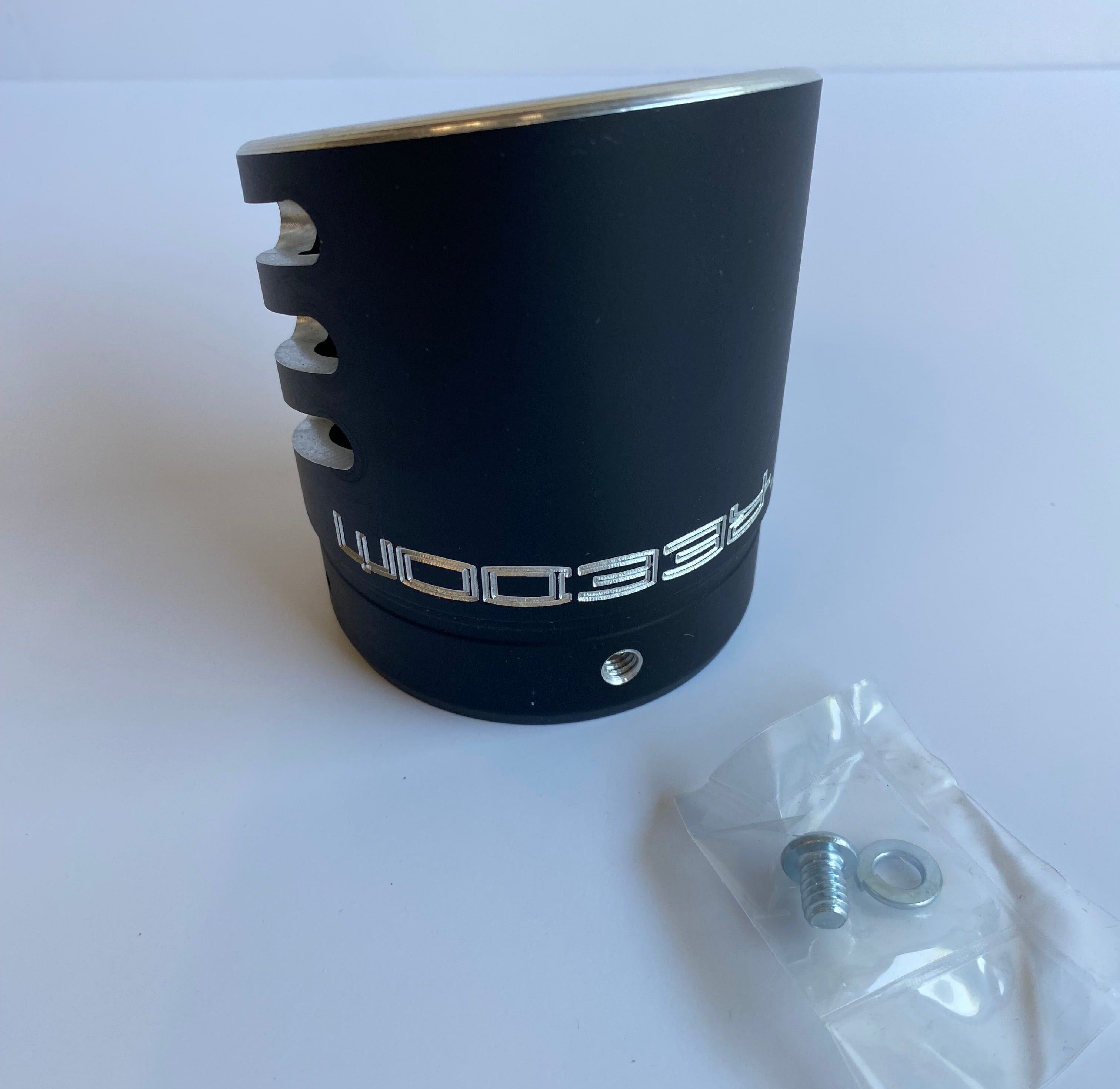 FREEDOM Racing 3-1/4 Harley Davidson Exhaust Muffler Tip Black REF AC00070