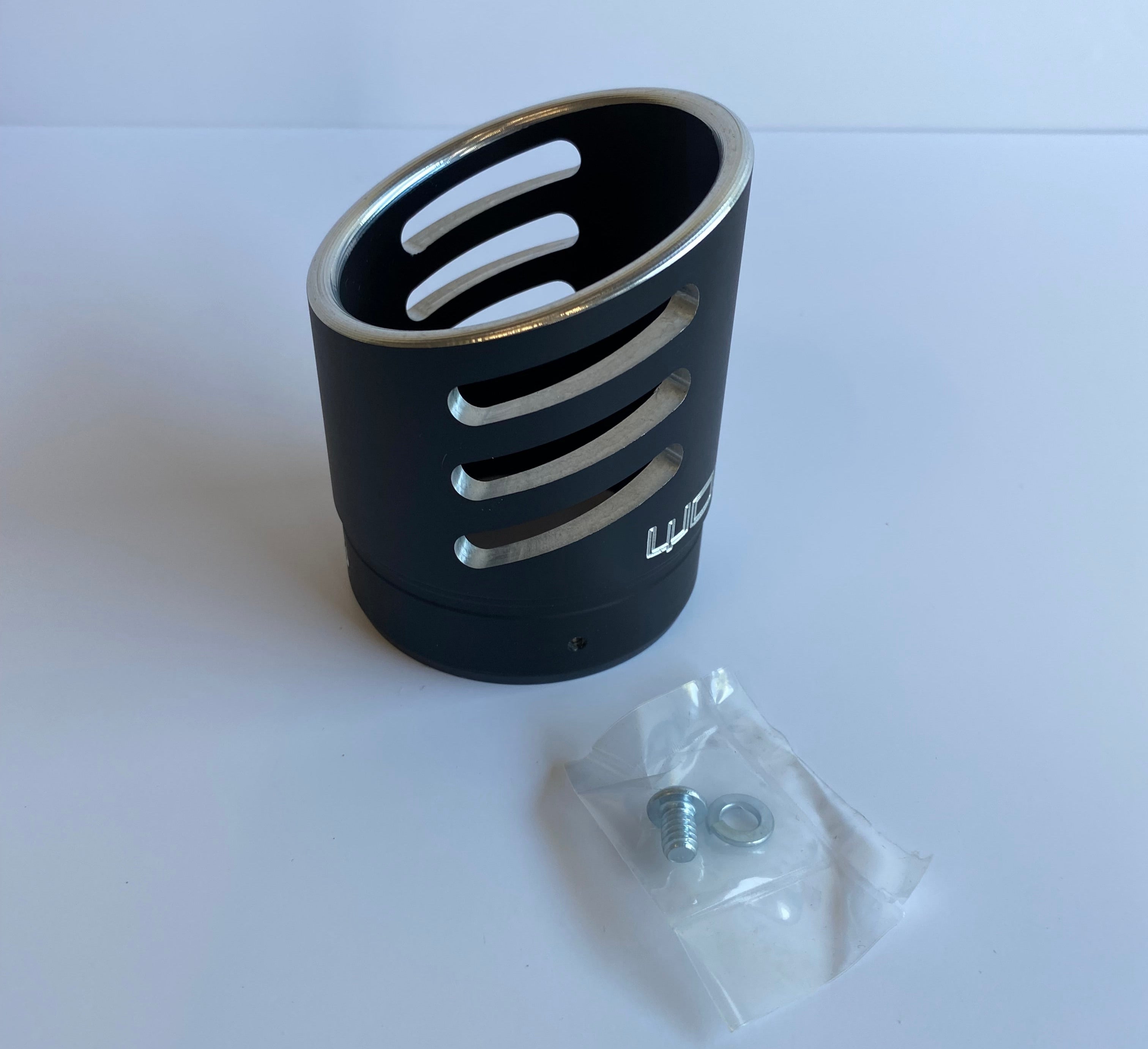 FREEDOM Racing 3-1/4 Harley Davidson Exhaust Muffler Tip Black REF AC00070