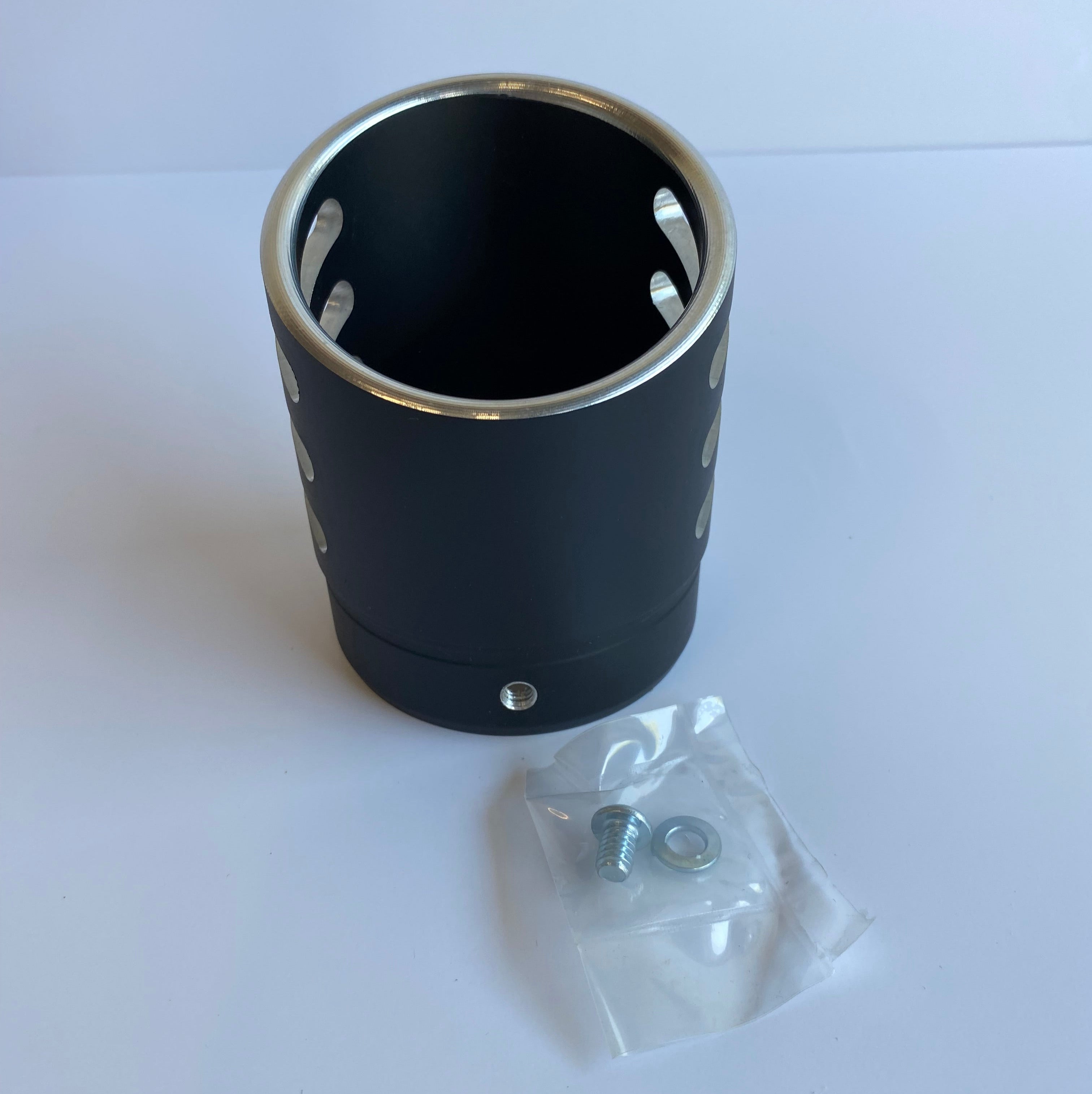 FREEDOM Racing 3-1/4 Harley Davidson Exhaust Muffler Tip Black REF AC00070