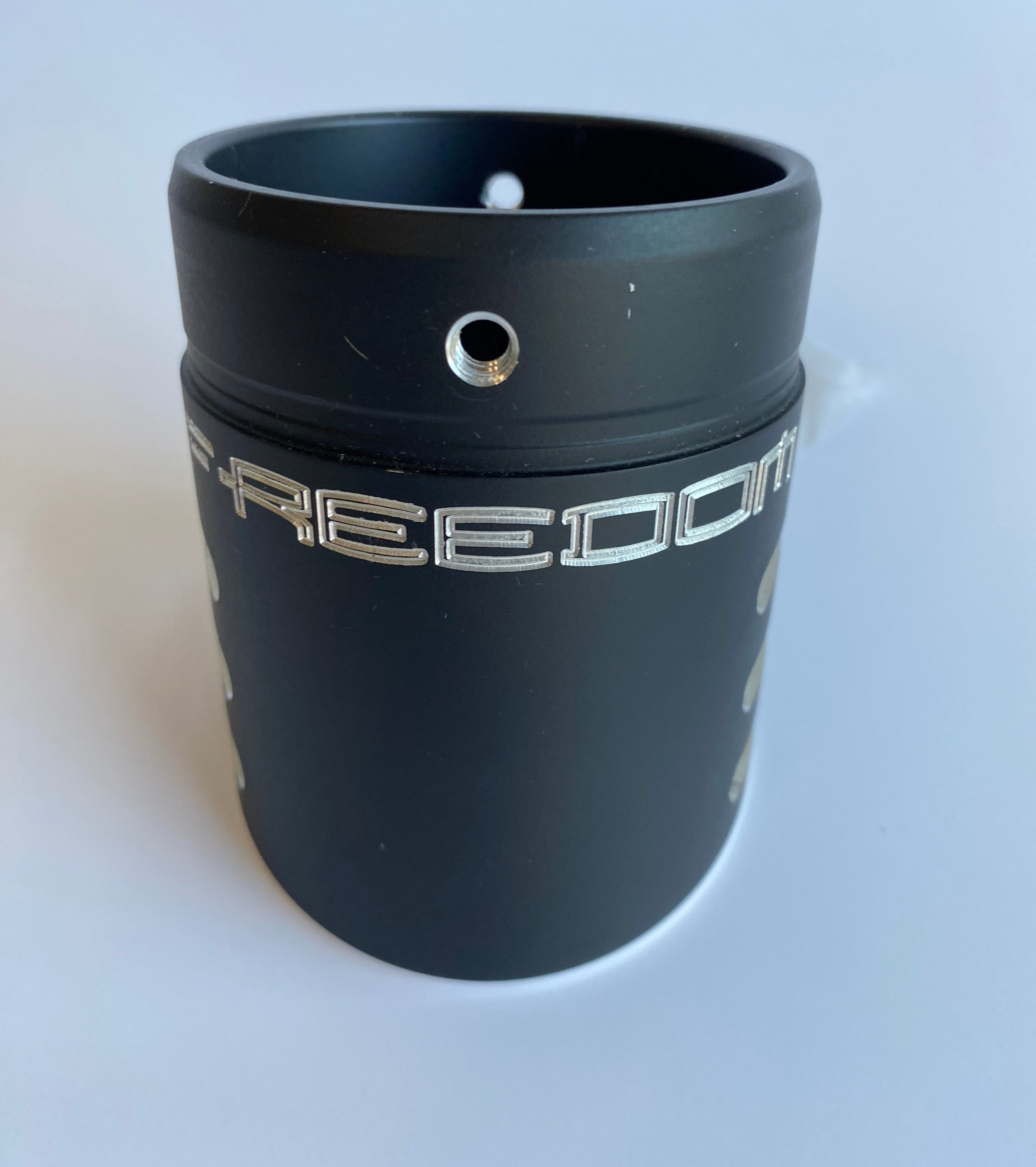 FREEDOM Racing 3-1/4 Harley Davidson Exhaust Muffler Tip Black REF AC00070