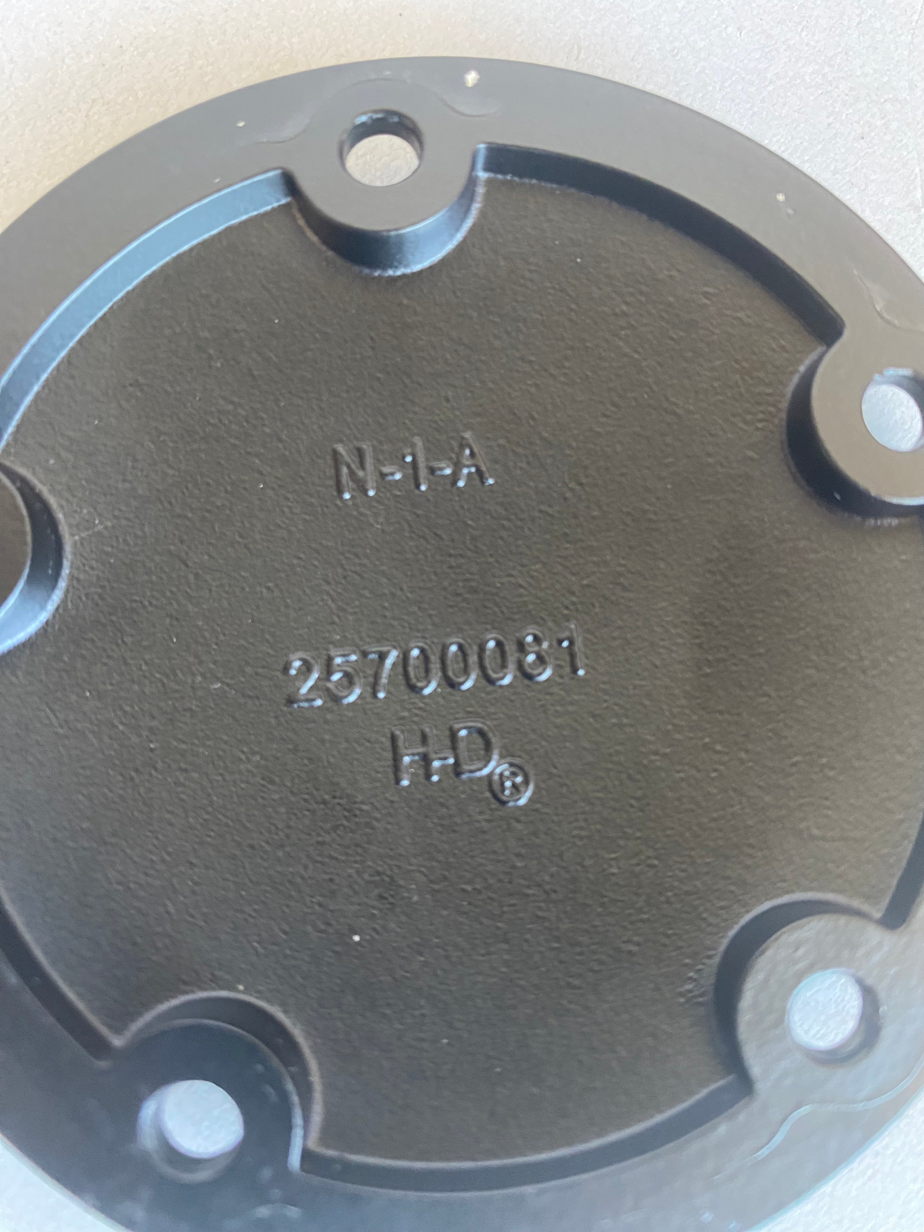 Timer cover noir 103 Twin Cam Harley Davidson REF OEM 25700083