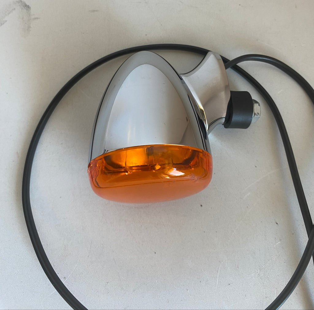 Clignotant arriere chromé avec support Harley Davidson REF OEM 68978-00