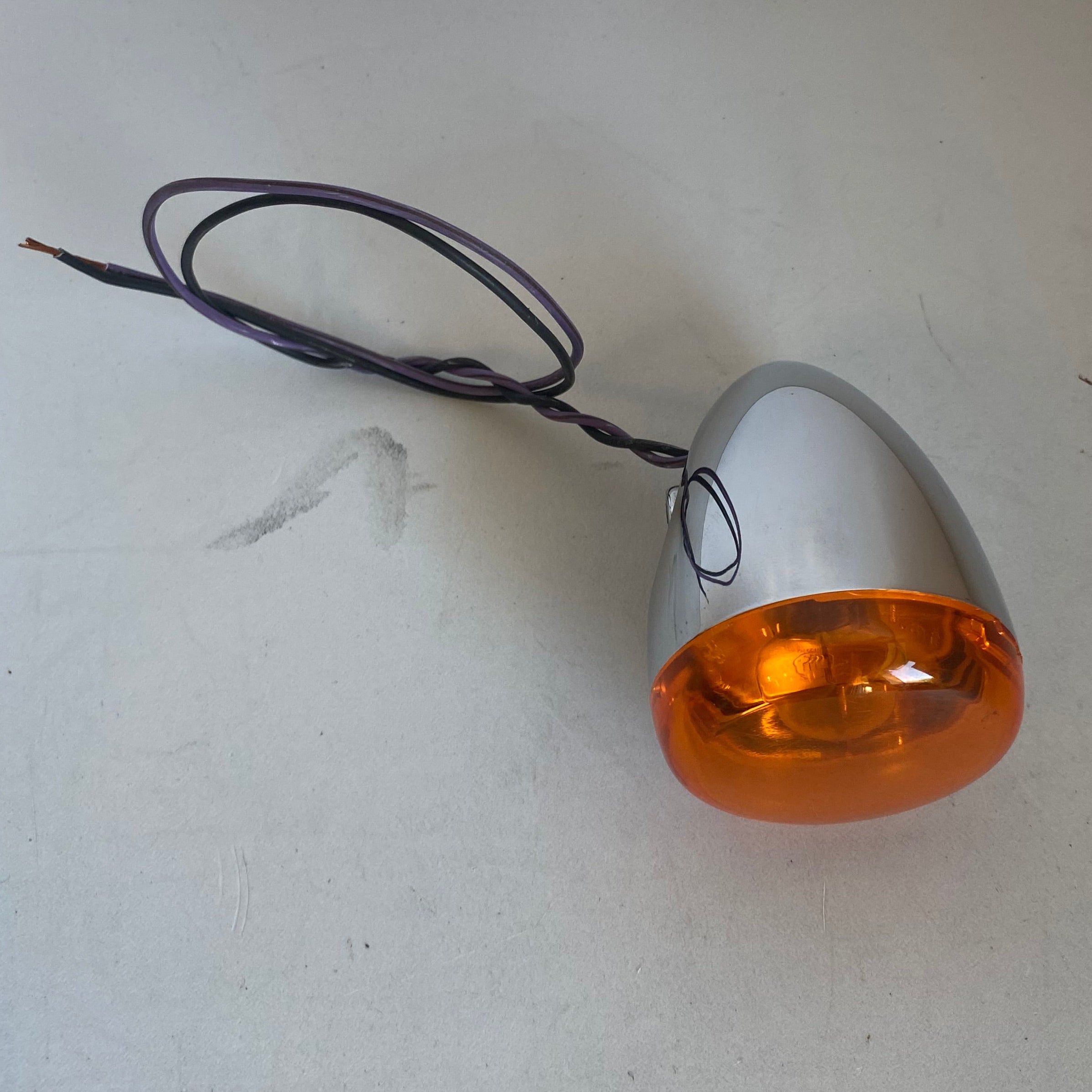 Clignotant arrière chromé Harley Davidson REF OEM 68978-00