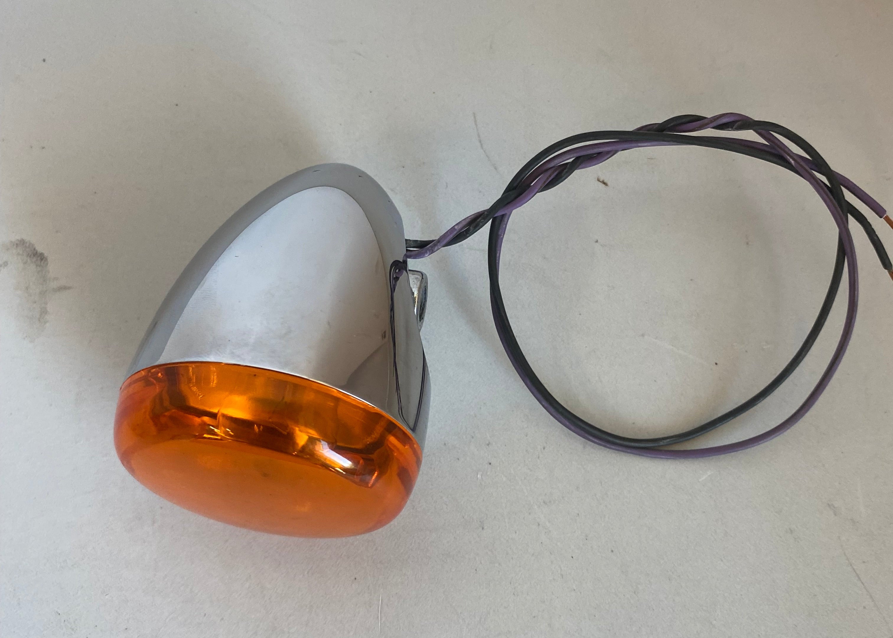 Clignotant arrière chromé Harley Davidson REF OEM 68978-00