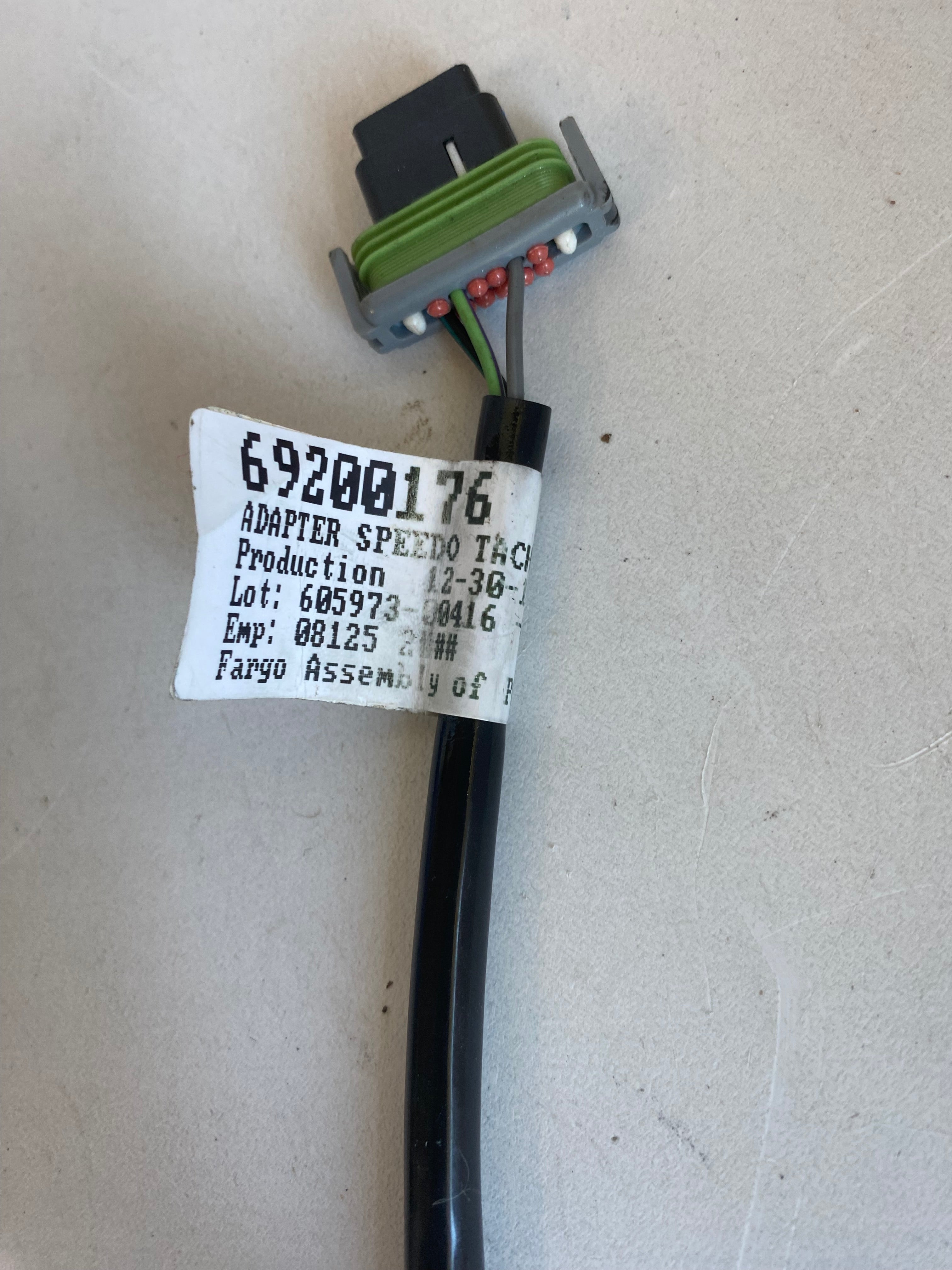 Faisceau calibrage compteur de vitesse 4 pins Harley Davidson REF 69200176