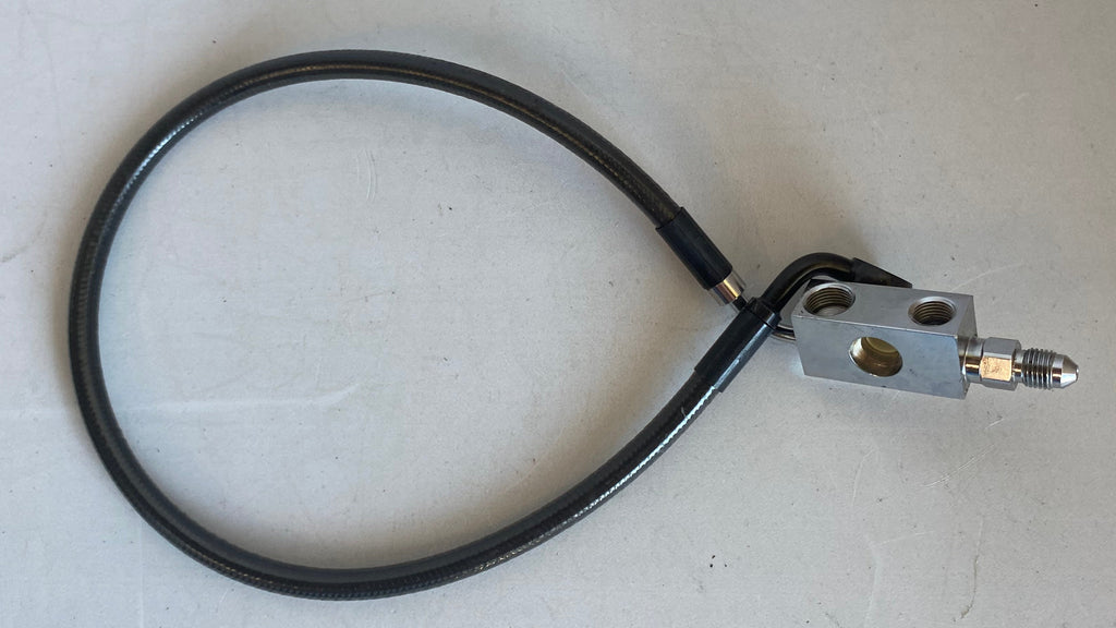 Lower front brake hose ABS Sportster Harley Davidson