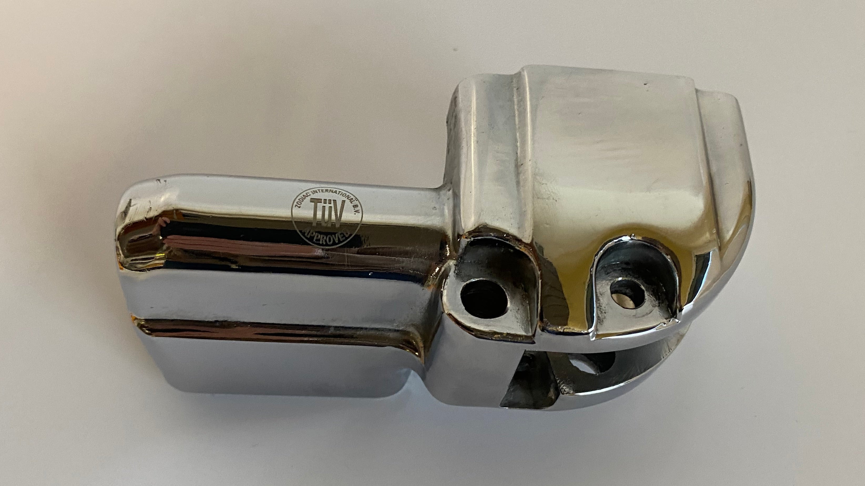 Corps de maitre cylindre de frein avant chromé Shovelhead Harley Davidson REF 45010-73