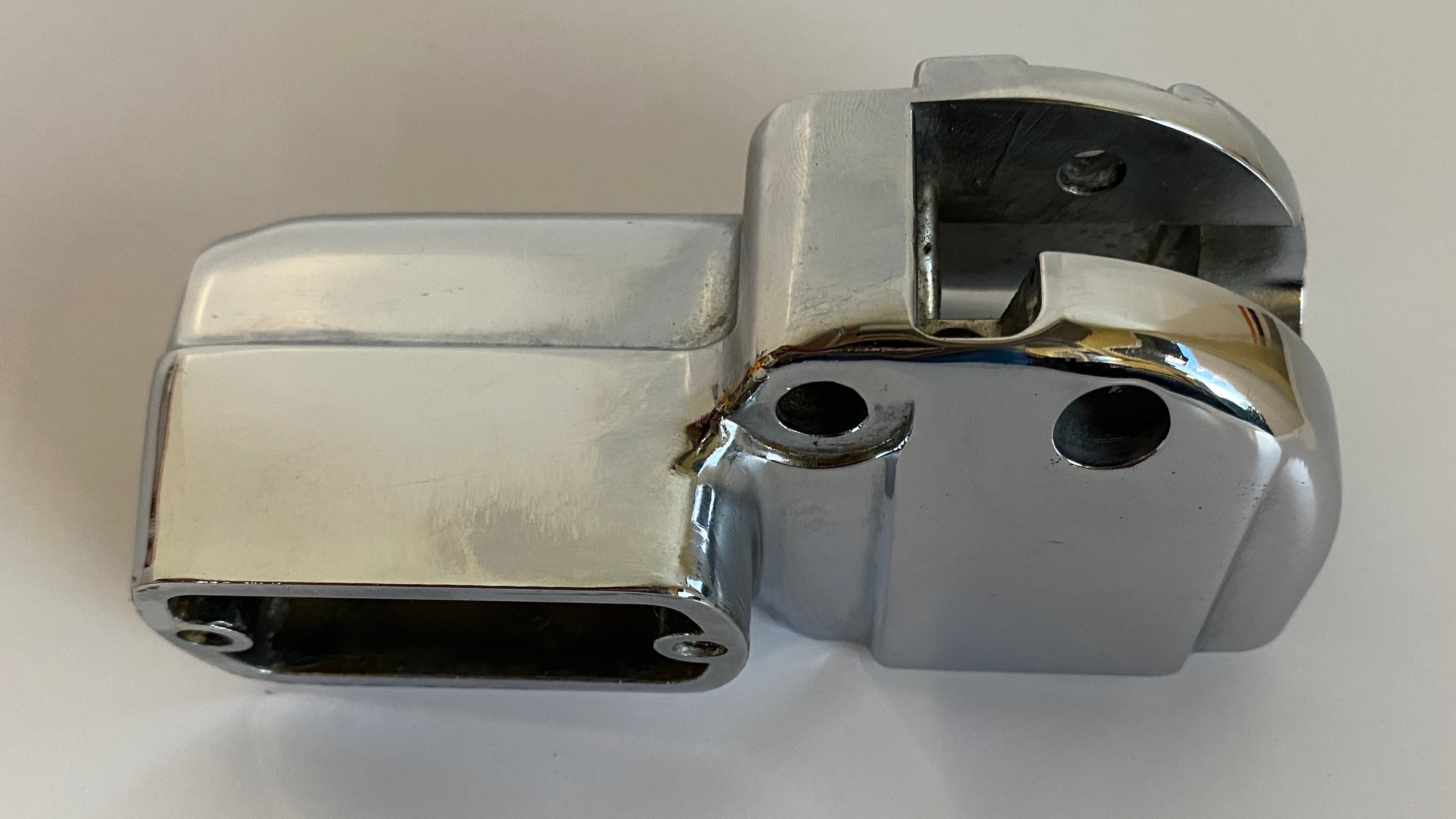 Corps de maitre cylindre de frein avant chromé Shovelhead Harley Davidson REF 45010-73