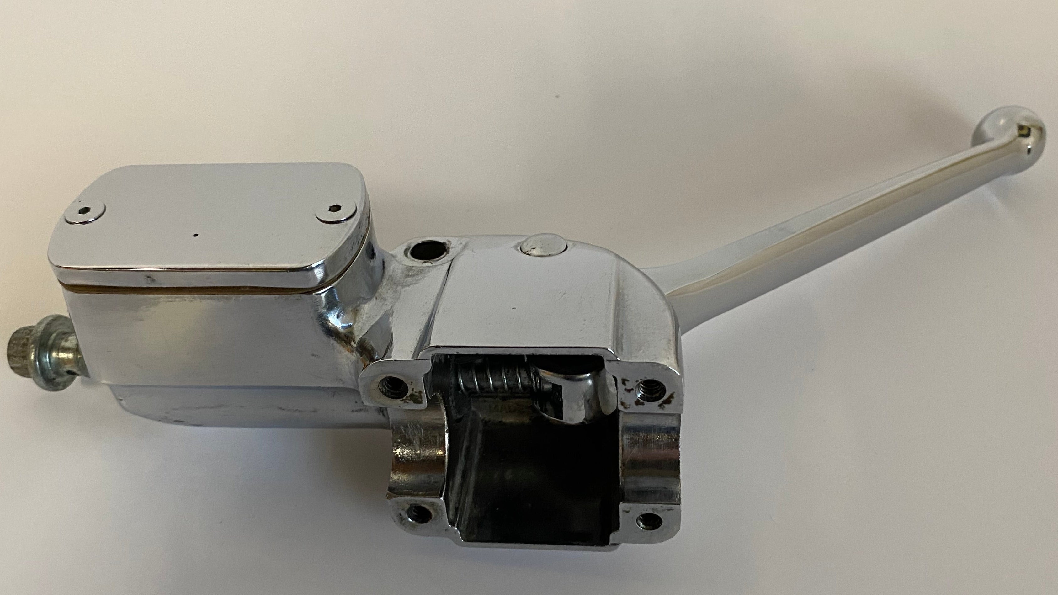 Maitre cylindre de frein avant chromé Shovelhead Harley Davidson REF 45010-73