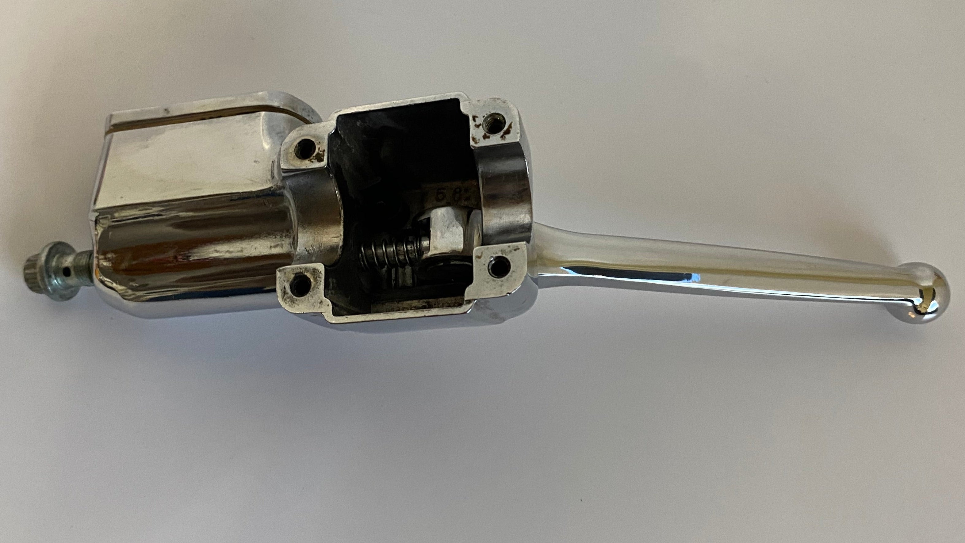 Maitre cylindre de frein avant chromé Shovelhead Harley Davidson REF 45010-73