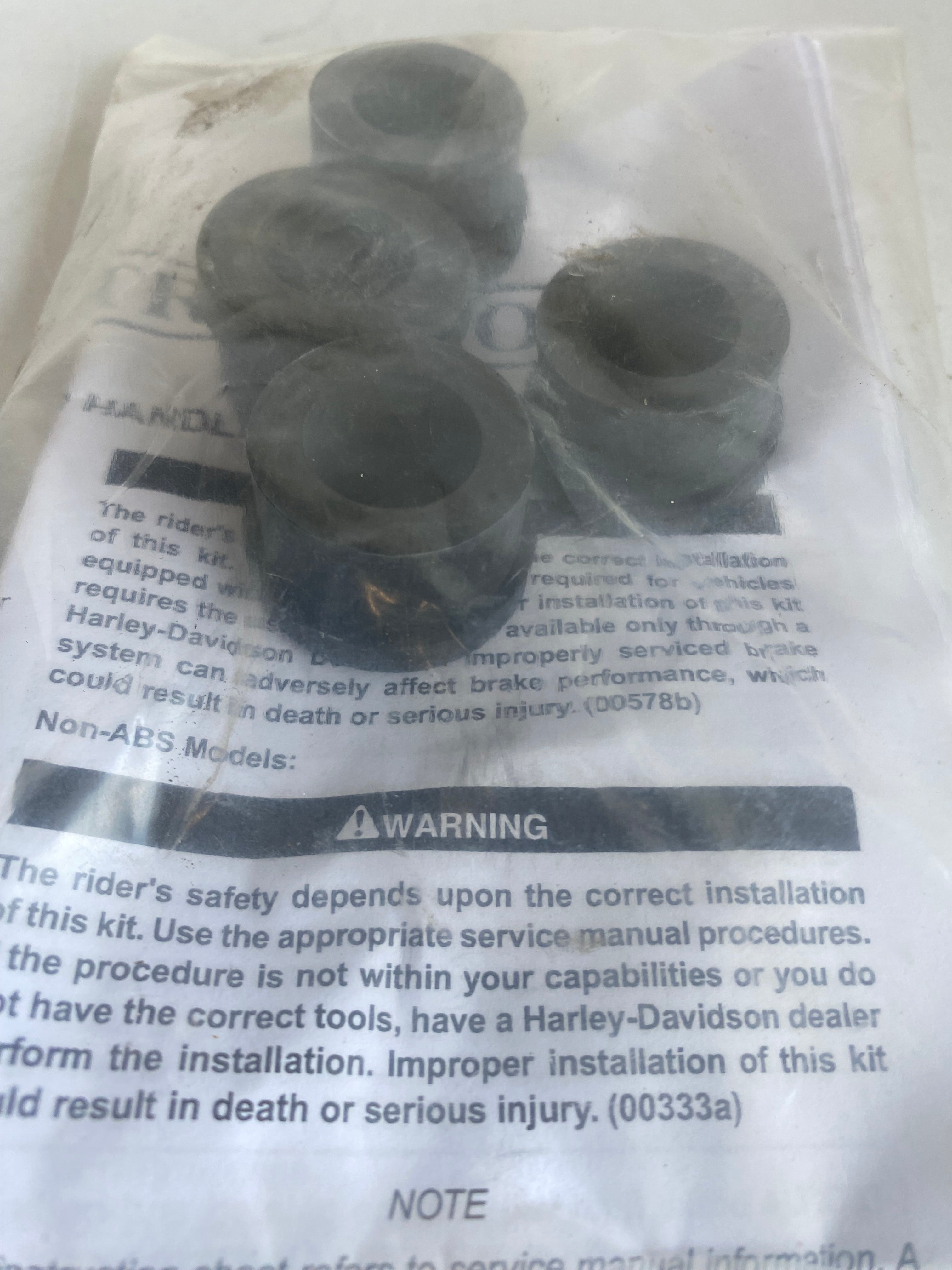 Kit de silents blocs risers Harley Davidson REF OEM 53156-86