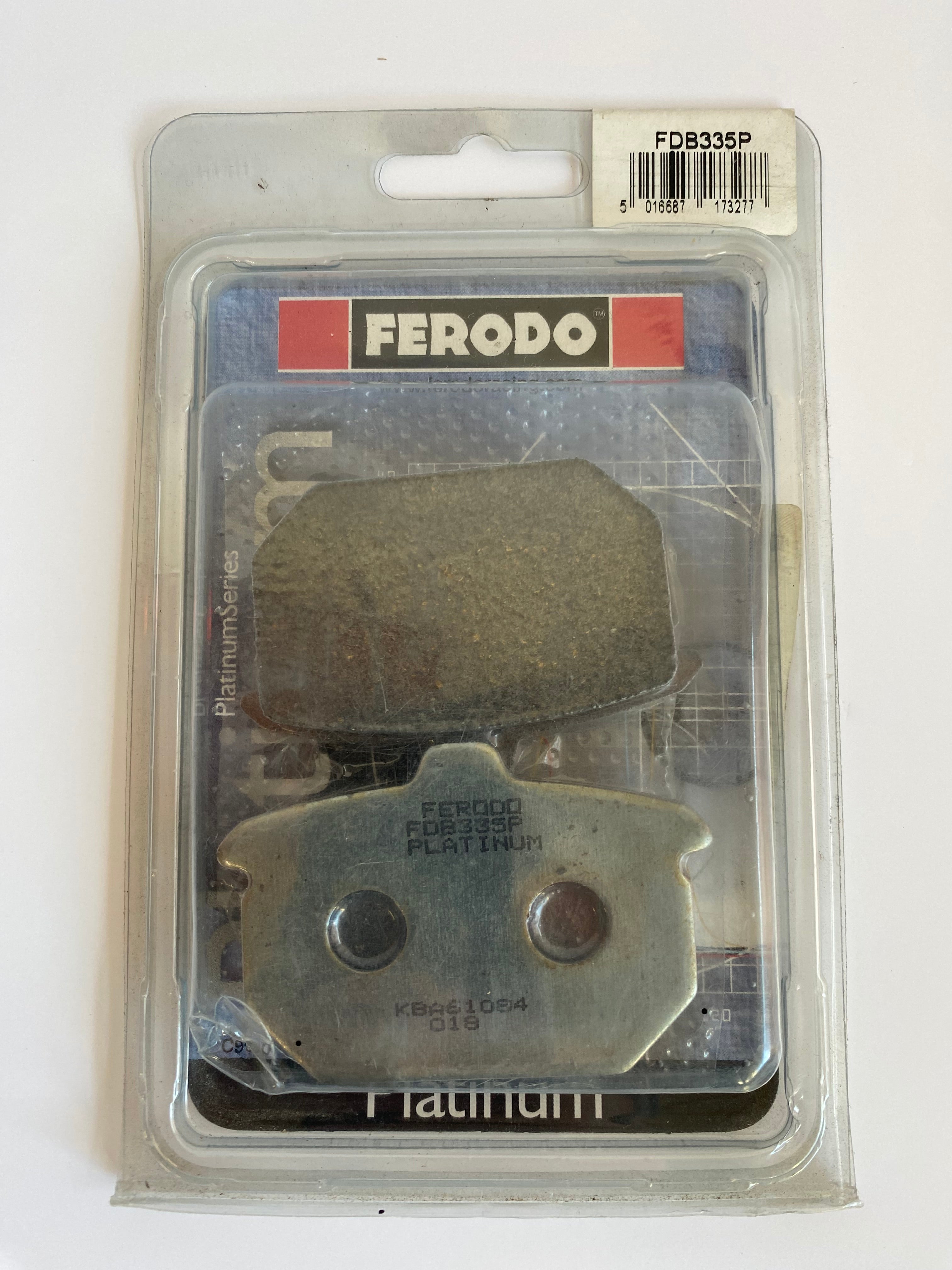 Jeu de plaquettes de frein arrière Ferodo Harley Davidson REF 44209-82A