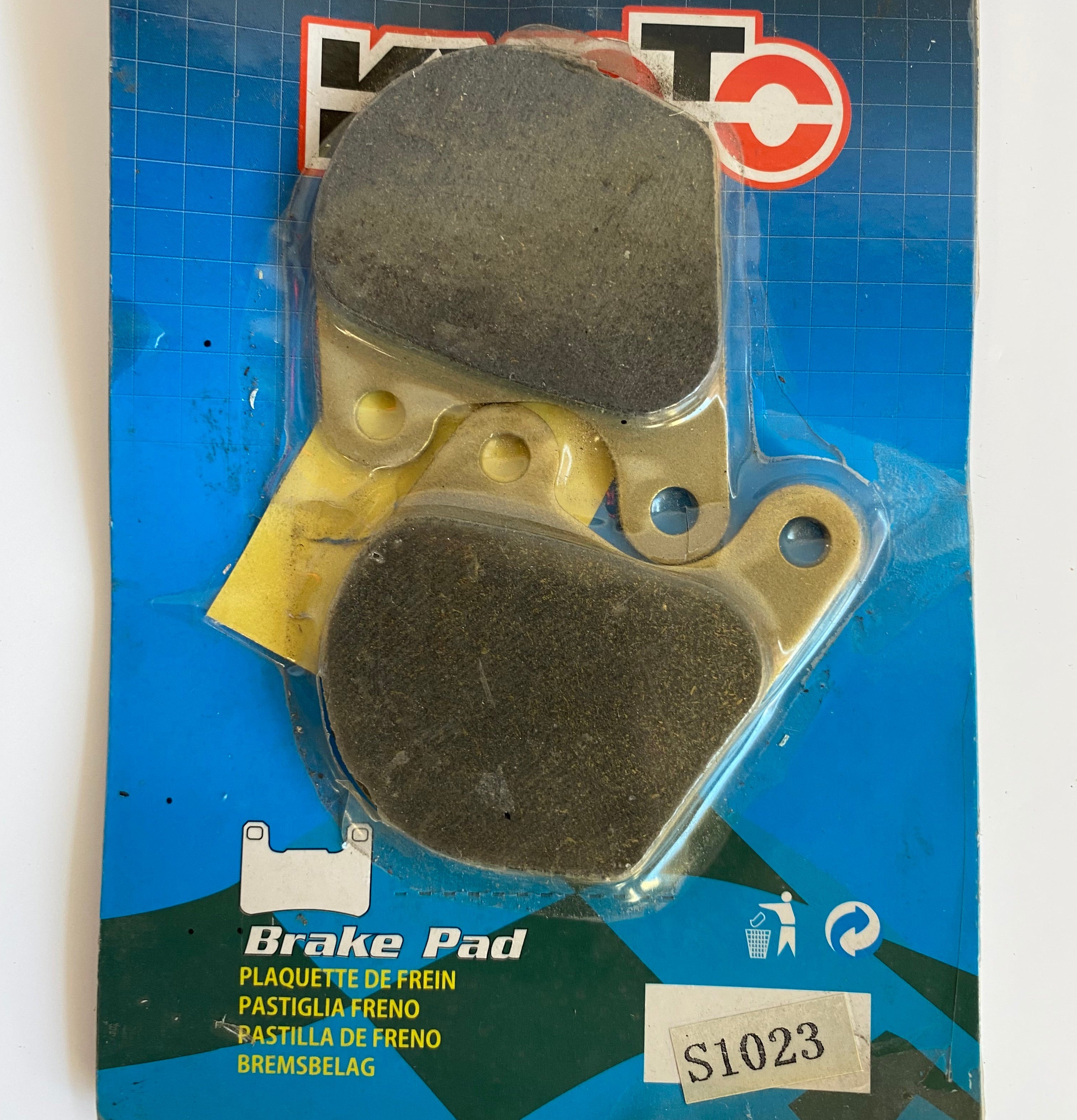 Jeu de plaquettes de frein avant Shovelhead & Sportster Harley Davidson REF OEM 44098-77