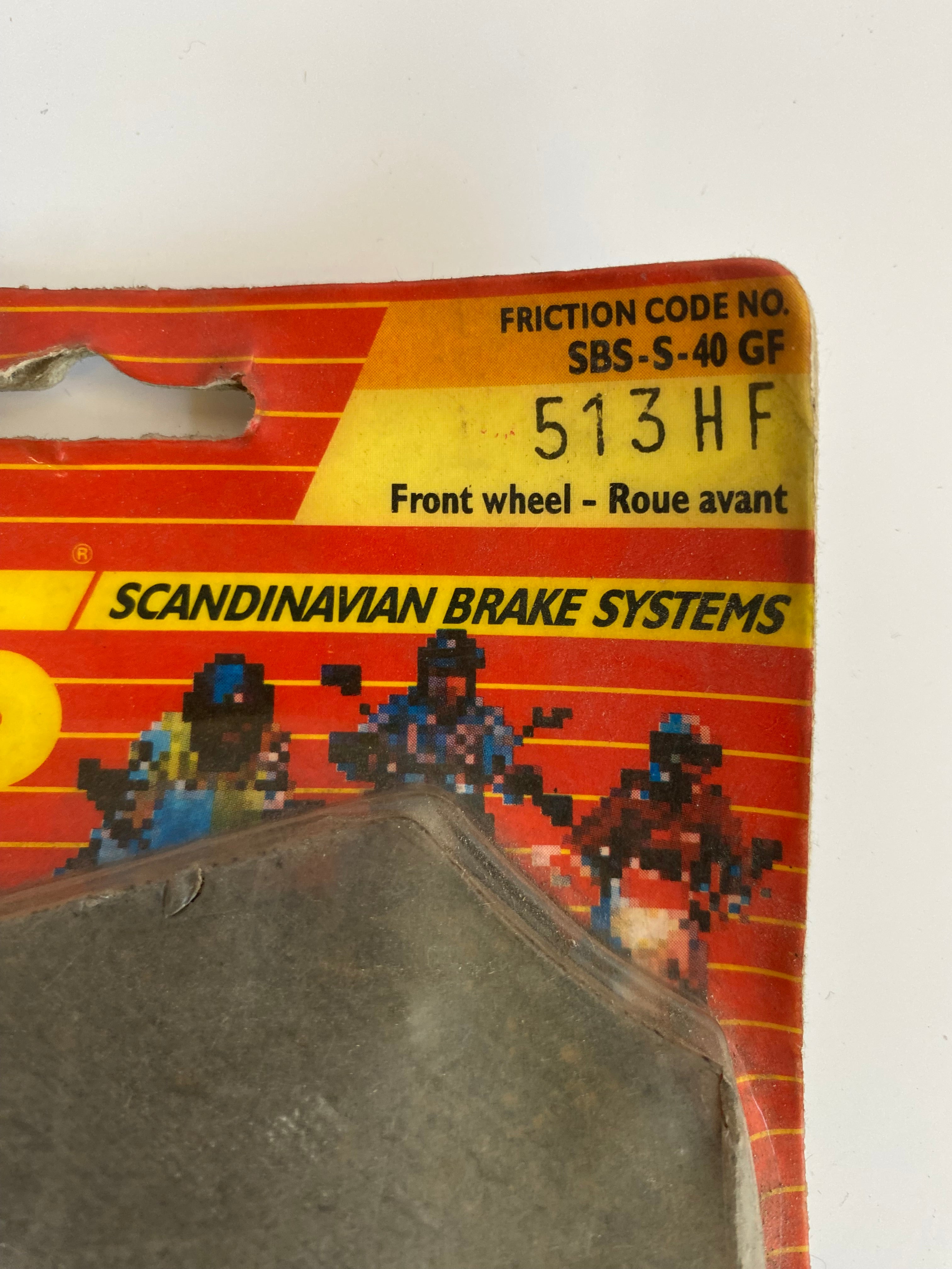 Jeu de plaquettes de frein SBS Harley Davidson REF OEM 44135-74A