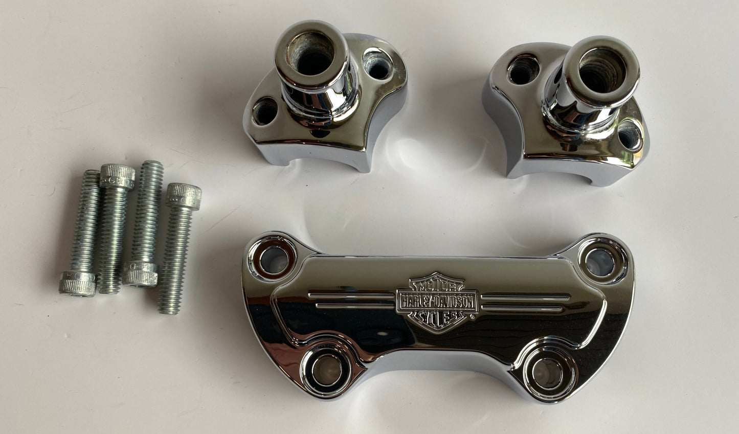 Risers chromés Softail Harley Davidson REF OEM 46809-09