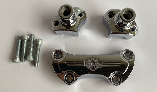 Risers chromés Softail Harley Davidson REF OEM 46809-09