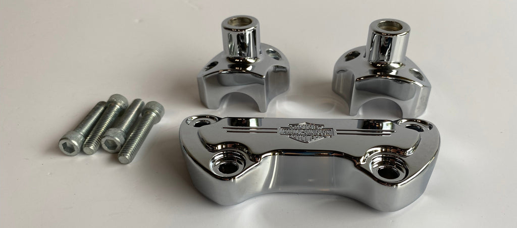 Chrome Risers Softail Harley Davidson REF OEM 46809-09