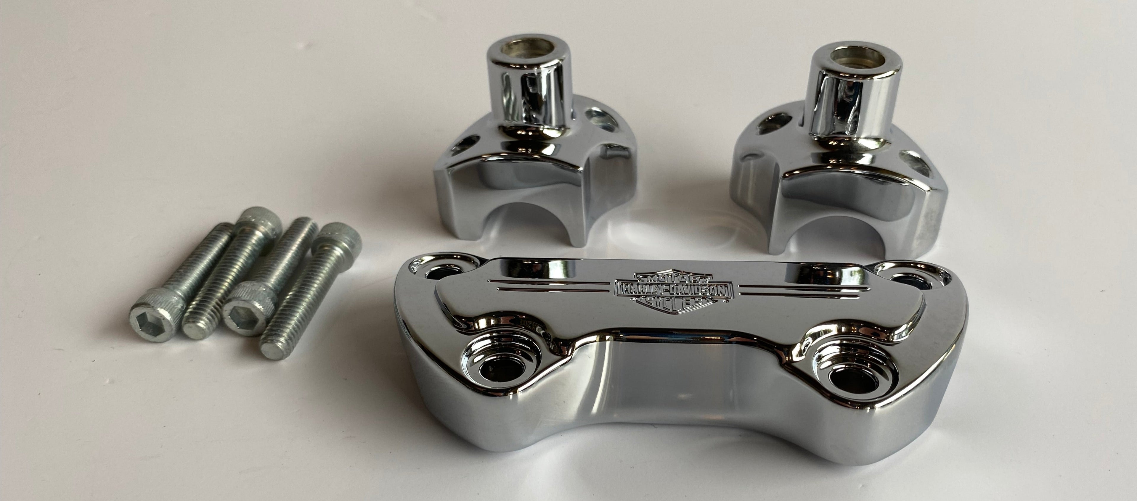 Chrome Risers Softail Harley Davidson REF OEM 46809-09