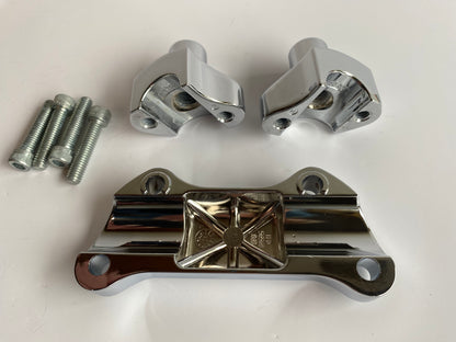 Risers chromés Softail Harley Davidson REF OEM 46809-09