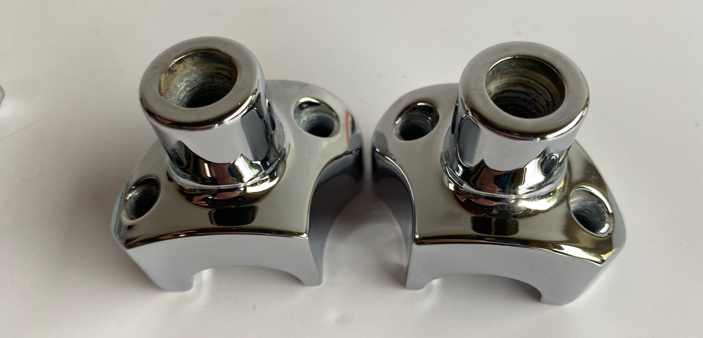 Risers chromés Softail Harley Davidson REF OEM 46809-09