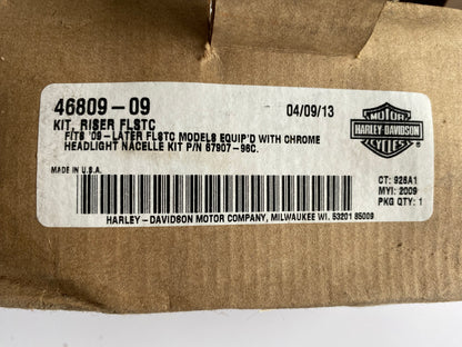 Risers chromés Softail Harley Davidson REF OEM 46809-09