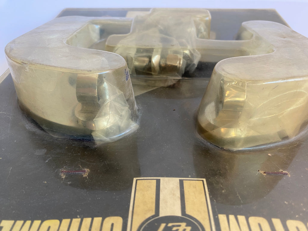 Jeu d'extensions de cales pieds avant chromés Harley Davidson REF CCI 12-680