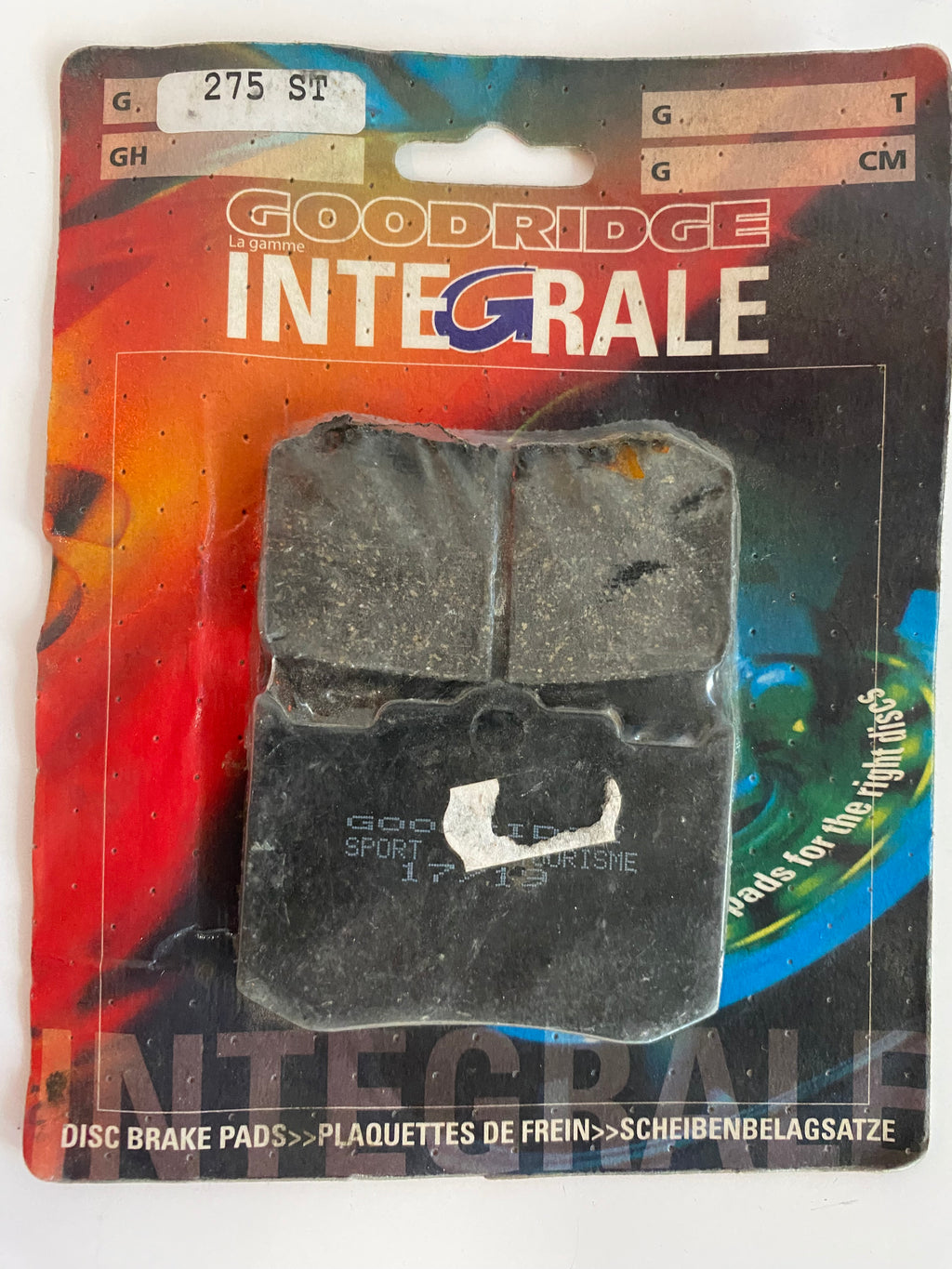 Jeu de plaquettes de frein Performance Machine 125x4 Harley Davidson REF 275 ST