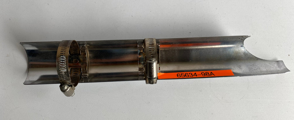 Pare chaleur de collecteur avant inférieur Touring Harley Davidson REF OEM 65634-98A