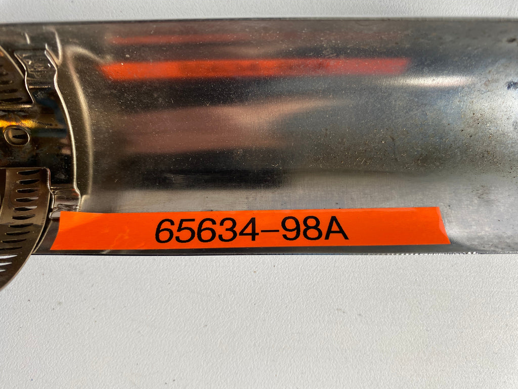 Pare chaleur de collecteur avant inférieur Touring Harley Davidson REF OEM 65634-98A