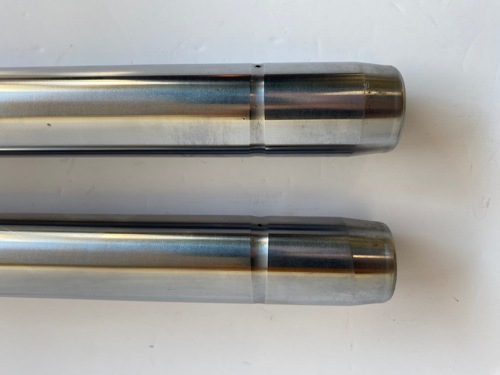 Jeu de 2 tubes de fourche 41 mm x 24-1/4 pouces Shovelhead Harley Davidson REF 45417-80