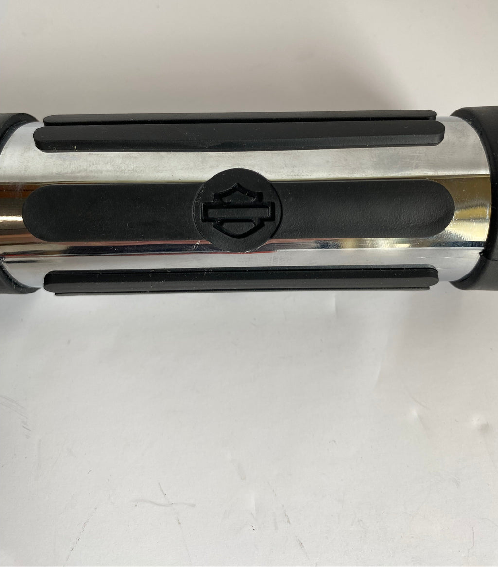 Poignée Chrome & Rubber chauffante droite câble Harley Davidson REF 56175-03